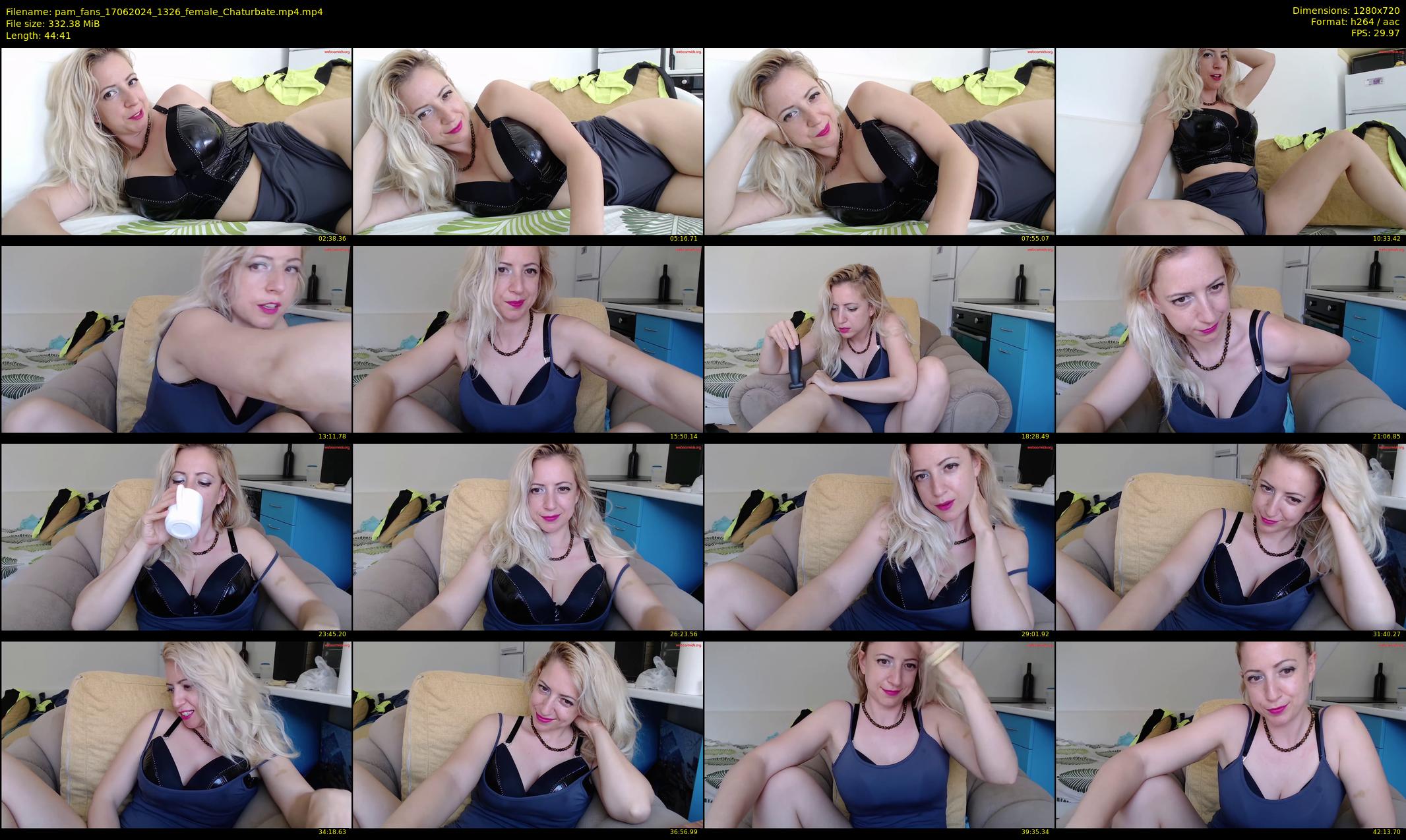 pam_fans — 45 minute Chaturbate female cam show recording, 720p, Jun 17, 2024