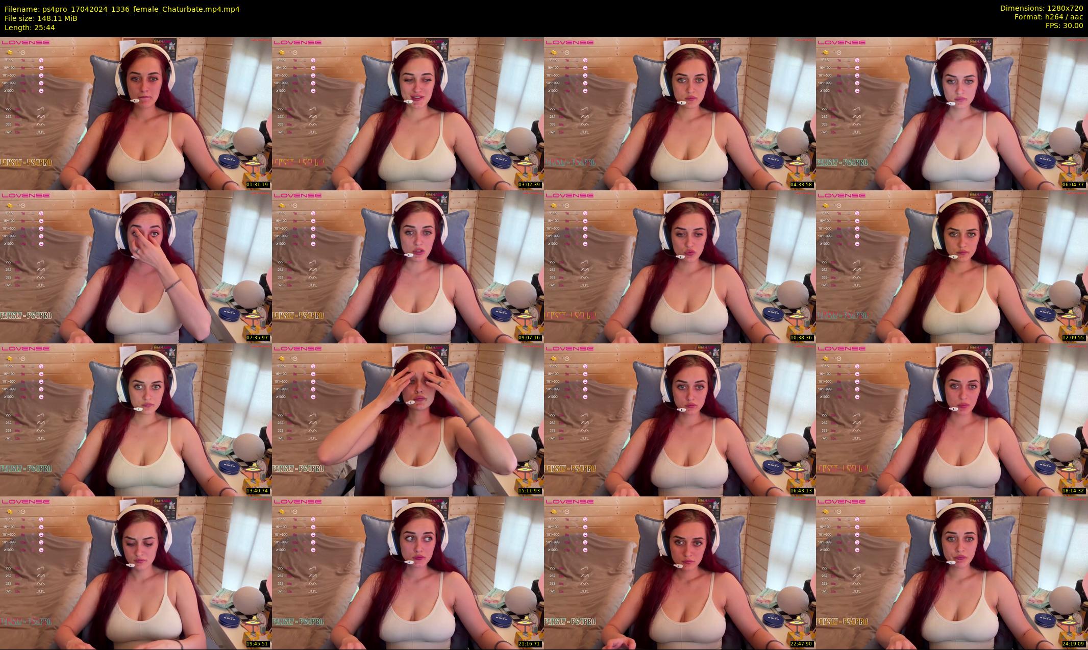 ps4pro — 26 minute Chaturbate female cam show recording, 720p, Apr 17, 2024