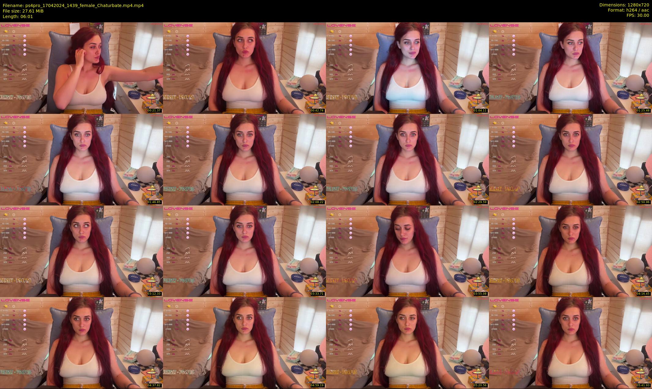 ps4pro — 7 minute Chaturbate female cam show recording, 720p, Apr 17, 2024