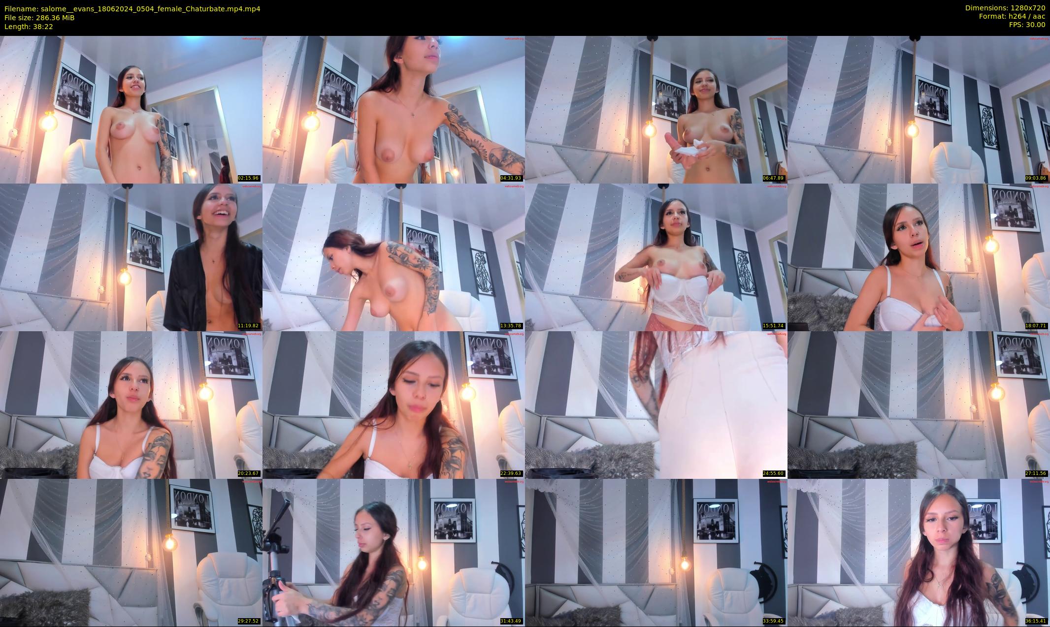 salome__evans — 39 minute Chaturbate female cam show recording, 720p, Jun 18, 2024
