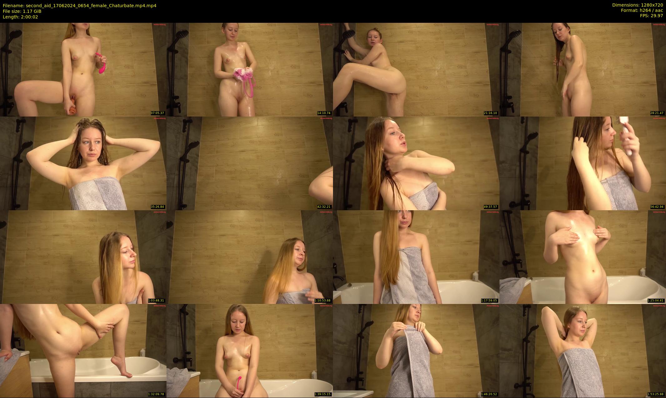 second_aid — 121 minute Chaturbate female cam show recording, 720p, Jun 17, 2024