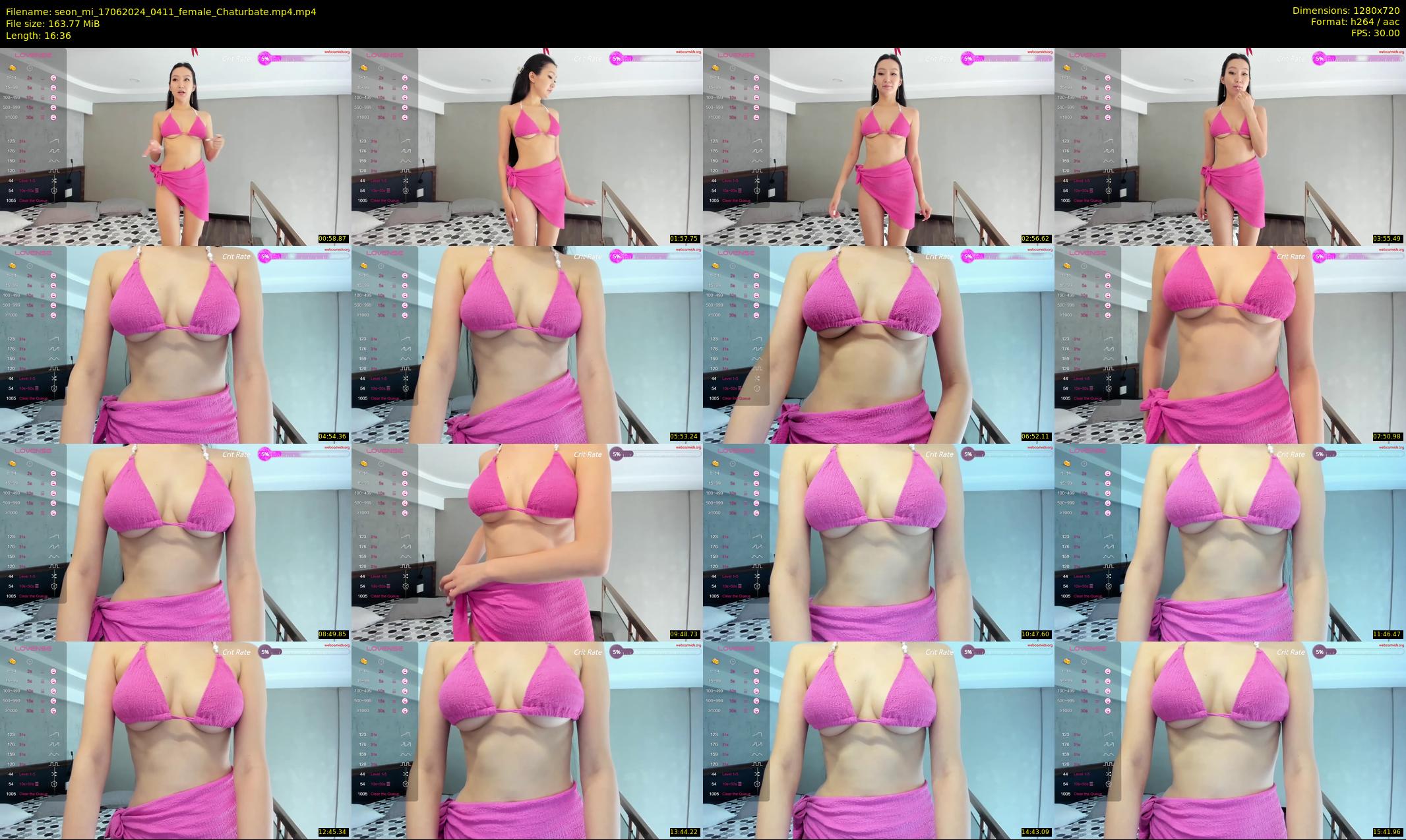 seon_mi — 17 minute Chaturbate female cam show recording, 720p, Jun 17, 2024