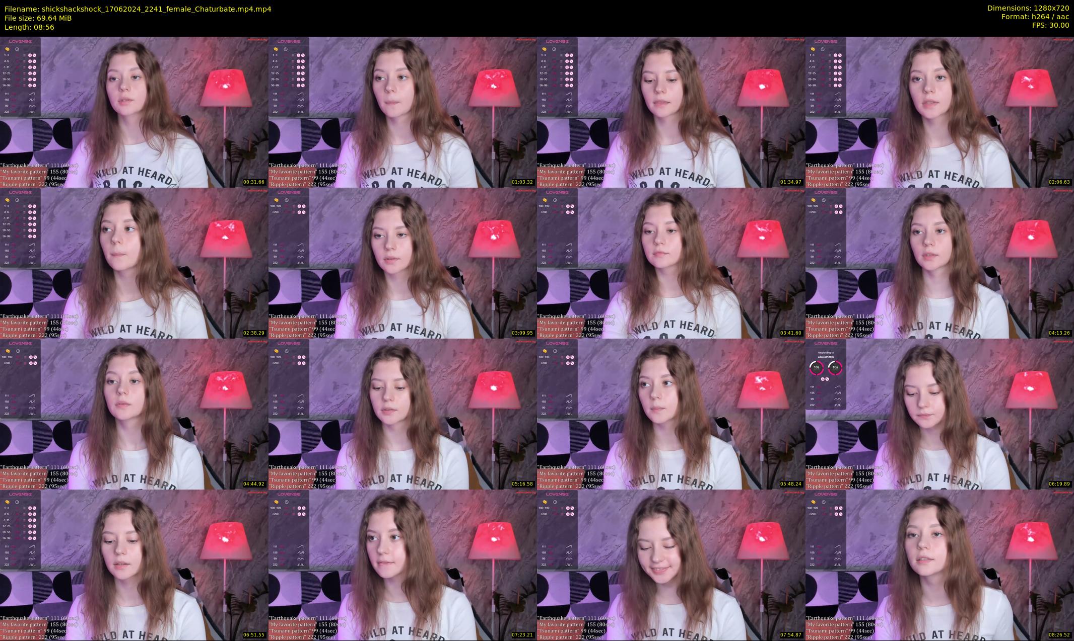 shickshackshock — 9 minute Chaturbate female cam show recording, 720p, Jun 17, 2024