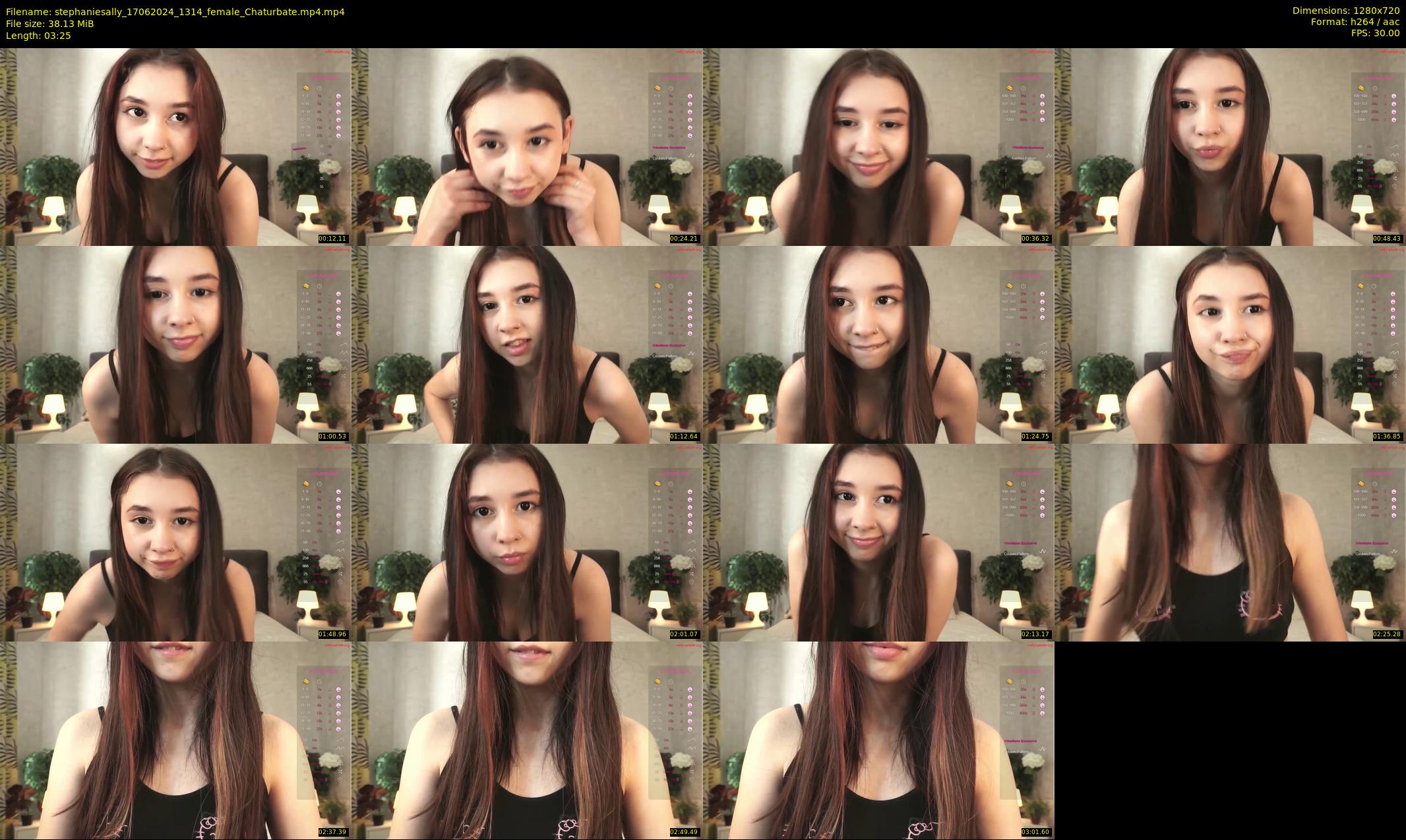 stephaniesally — 4 minute Chaturbate female cam show recording, 720p, Jun 17, 2024
