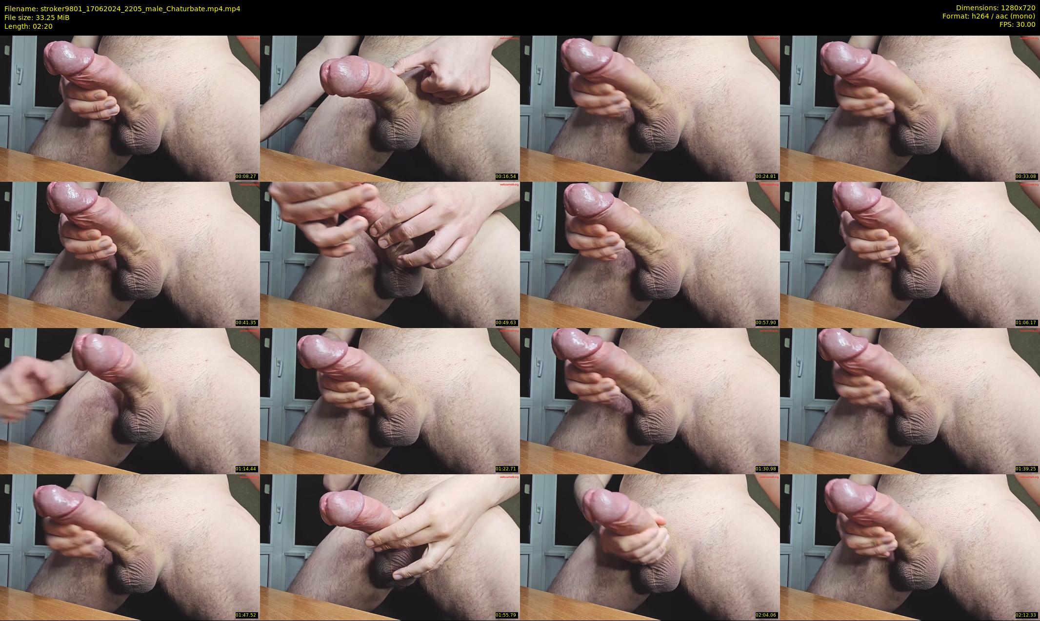 stroker9801 — 3 minute Chaturbate male cam show recording, 720p, Jun 17, 2024