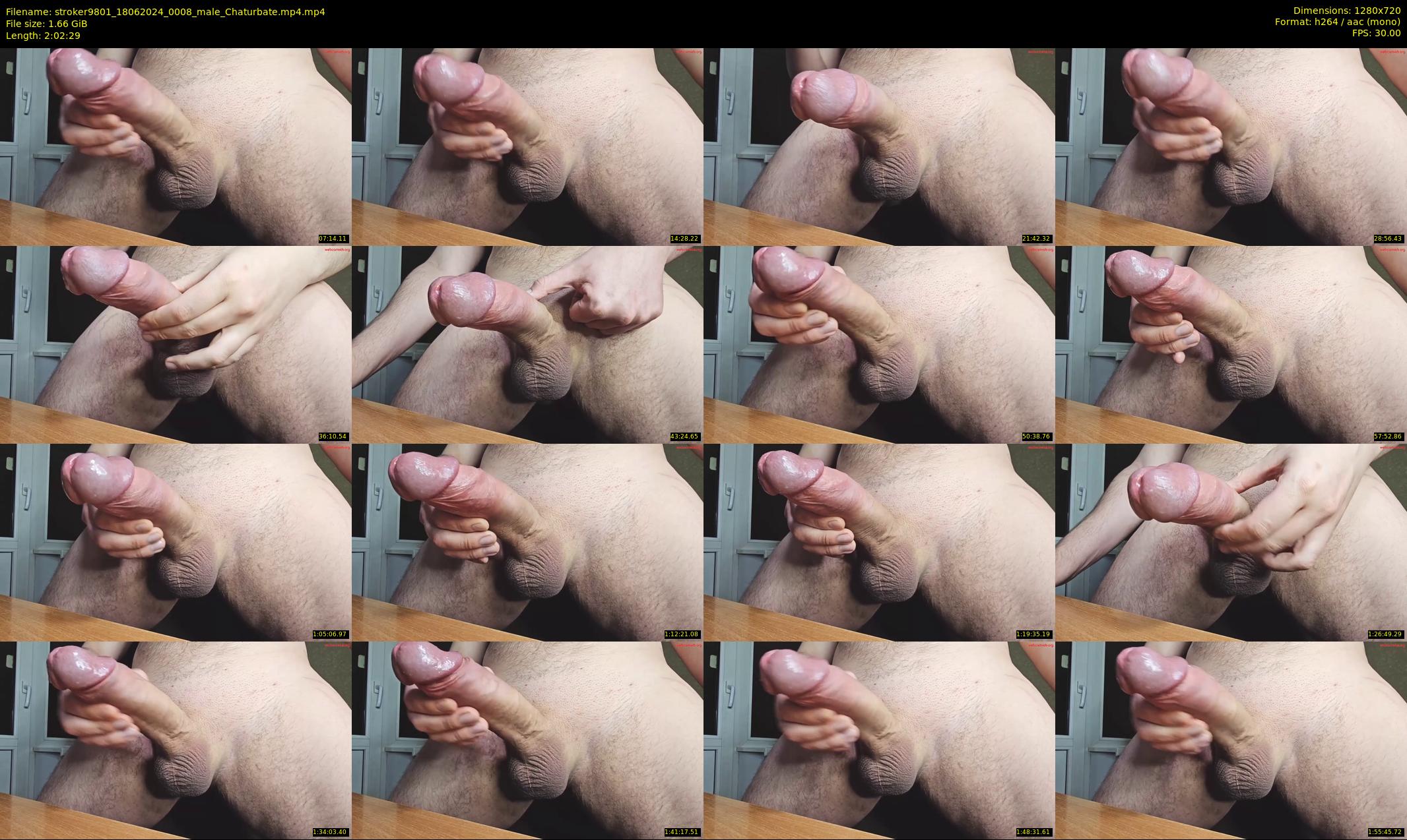 stroker9801 — 123 minute Chaturbate male cam show recording, 720p, Jun 18, 2024