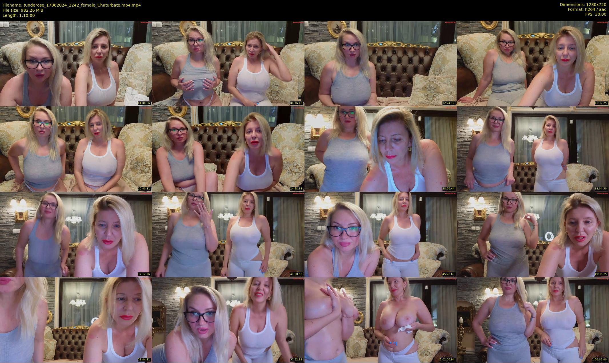 tunderose — 70 minute Chaturbate female cam show recording, 720p, Jun 17, 2024