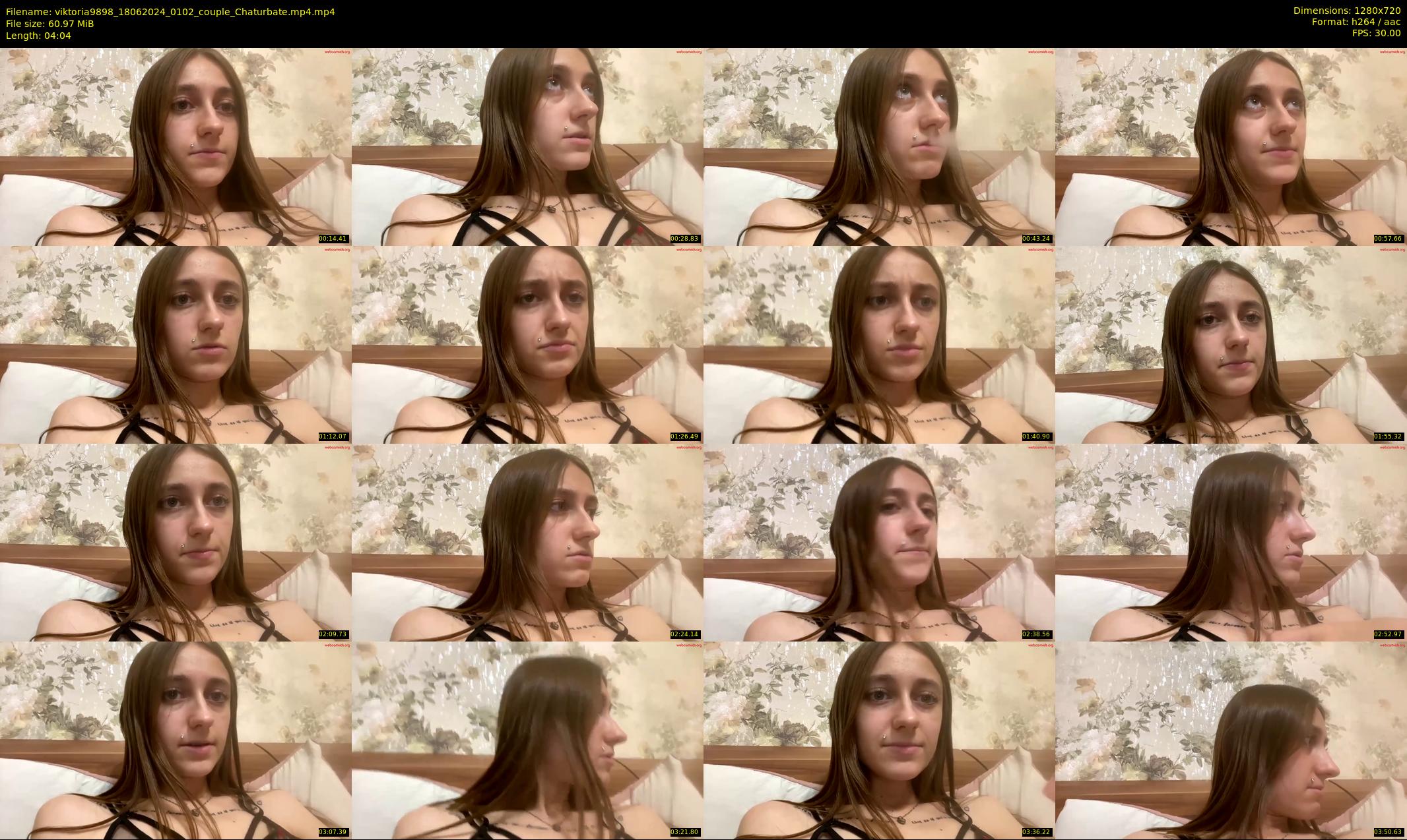 viktoria9898 — 5 minute Chaturbate couple cam show recording, 720p, Jun 18, 2024