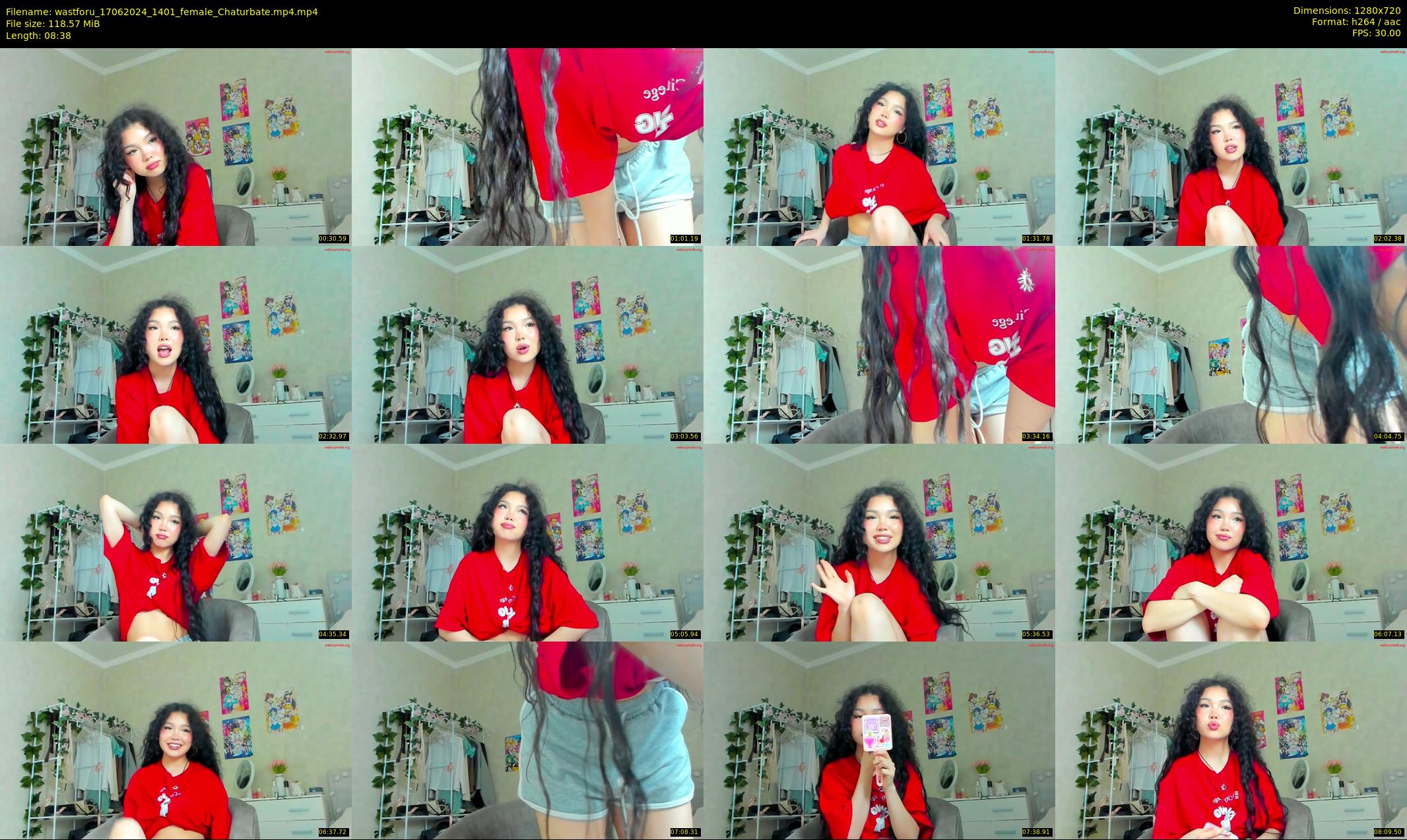 wastforu — 9 minute Chaturbate female cam show recording, 720p, Jun 17, 2024