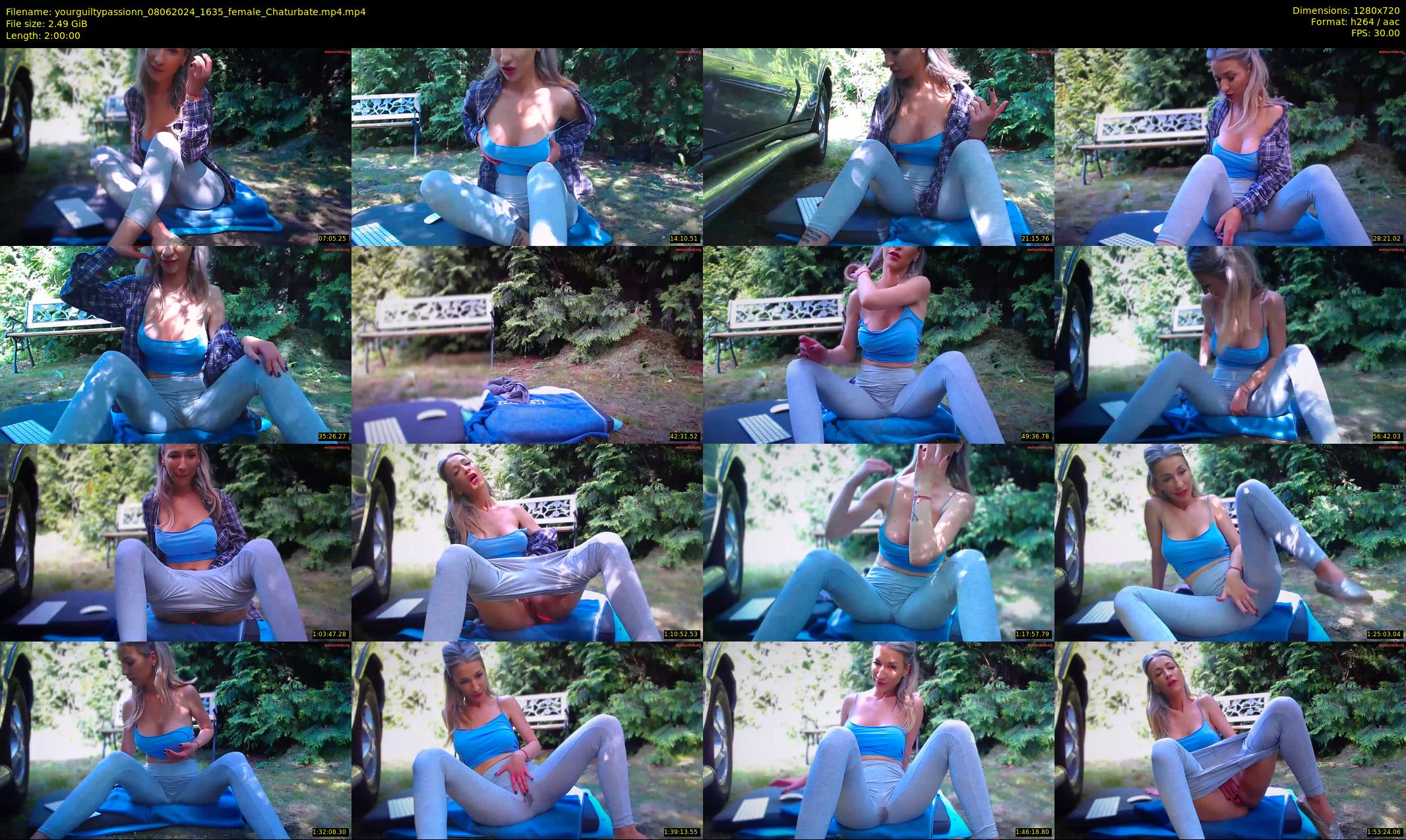 yourguiltypassionn — 120 minute Chaturbate female cam show recording, 720p, Jun 8, 2024