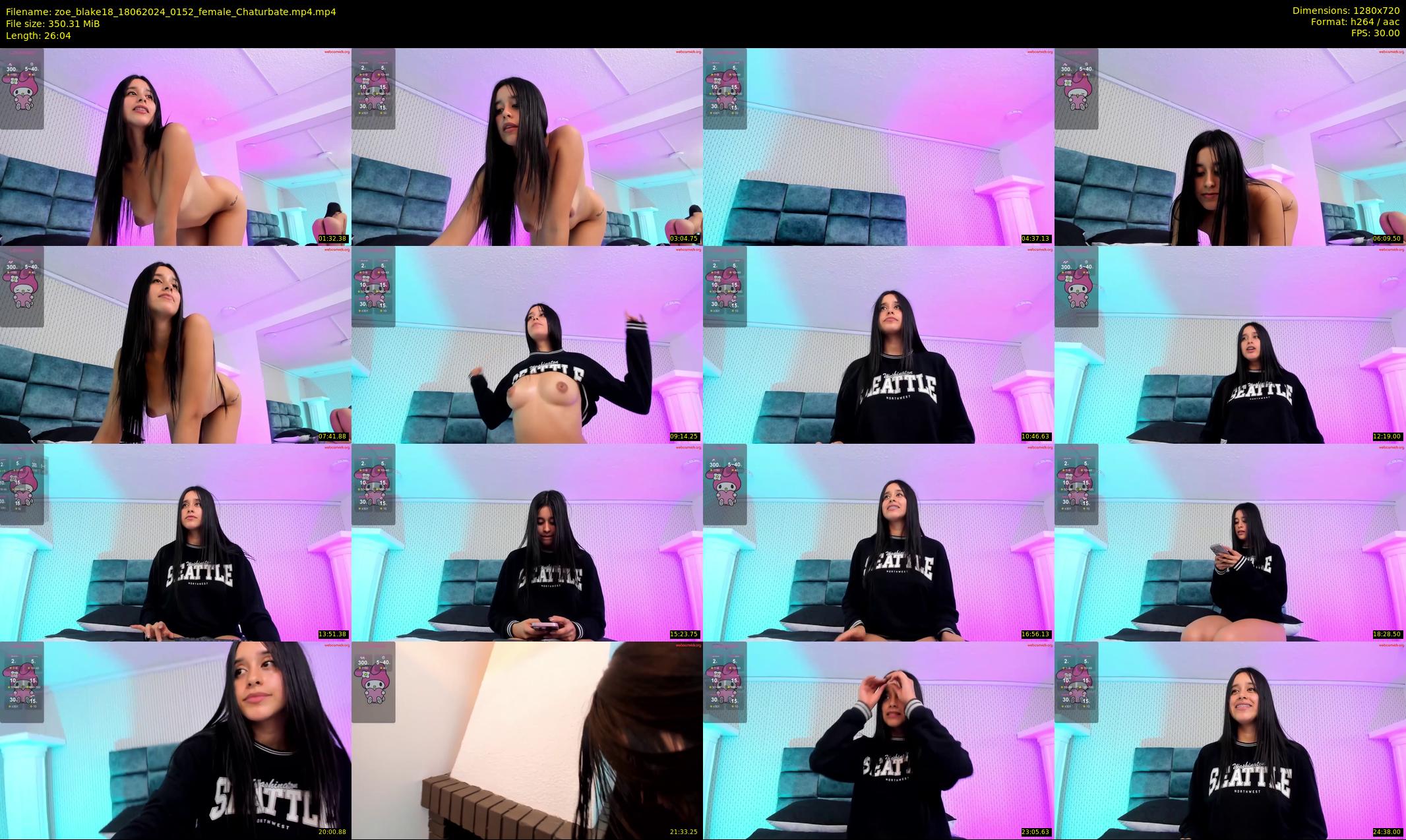zoe_blake18 — 27 minute Chaturbate female cam show recording, 720p, Jun 18, 2024