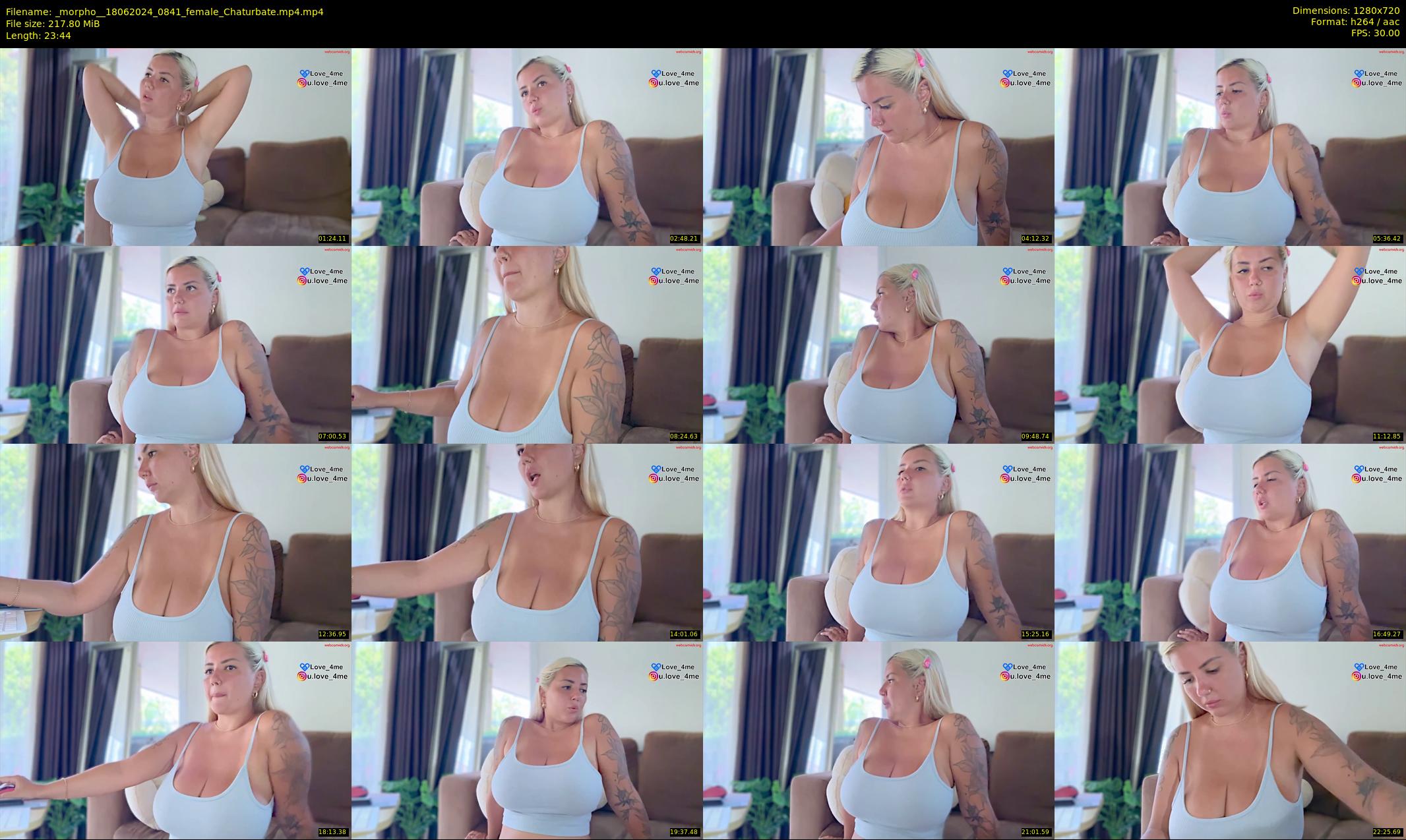 _morpho_ — 24 minute Chaturbate female cam show recording, 720p, Jun 18, 2024