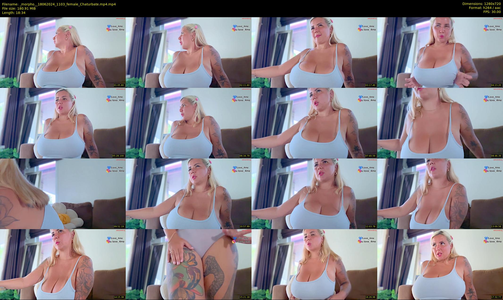 _morpho_ — 19 minute Chaturbate female cam show recording, 720p, Jun 18, 2024