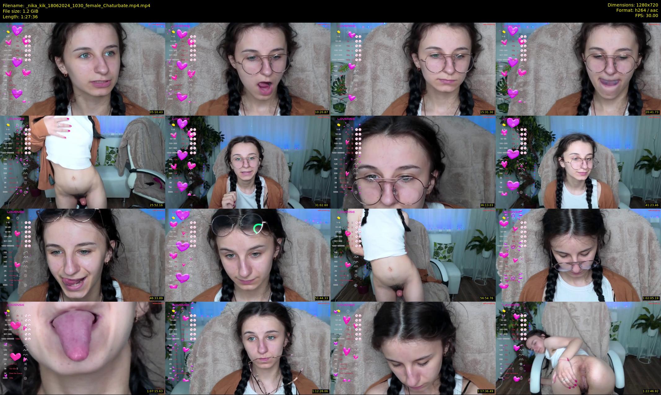 _nika_kik — 88 minute Chaturbate female cam show recording, 720p, Jun 18, 2024