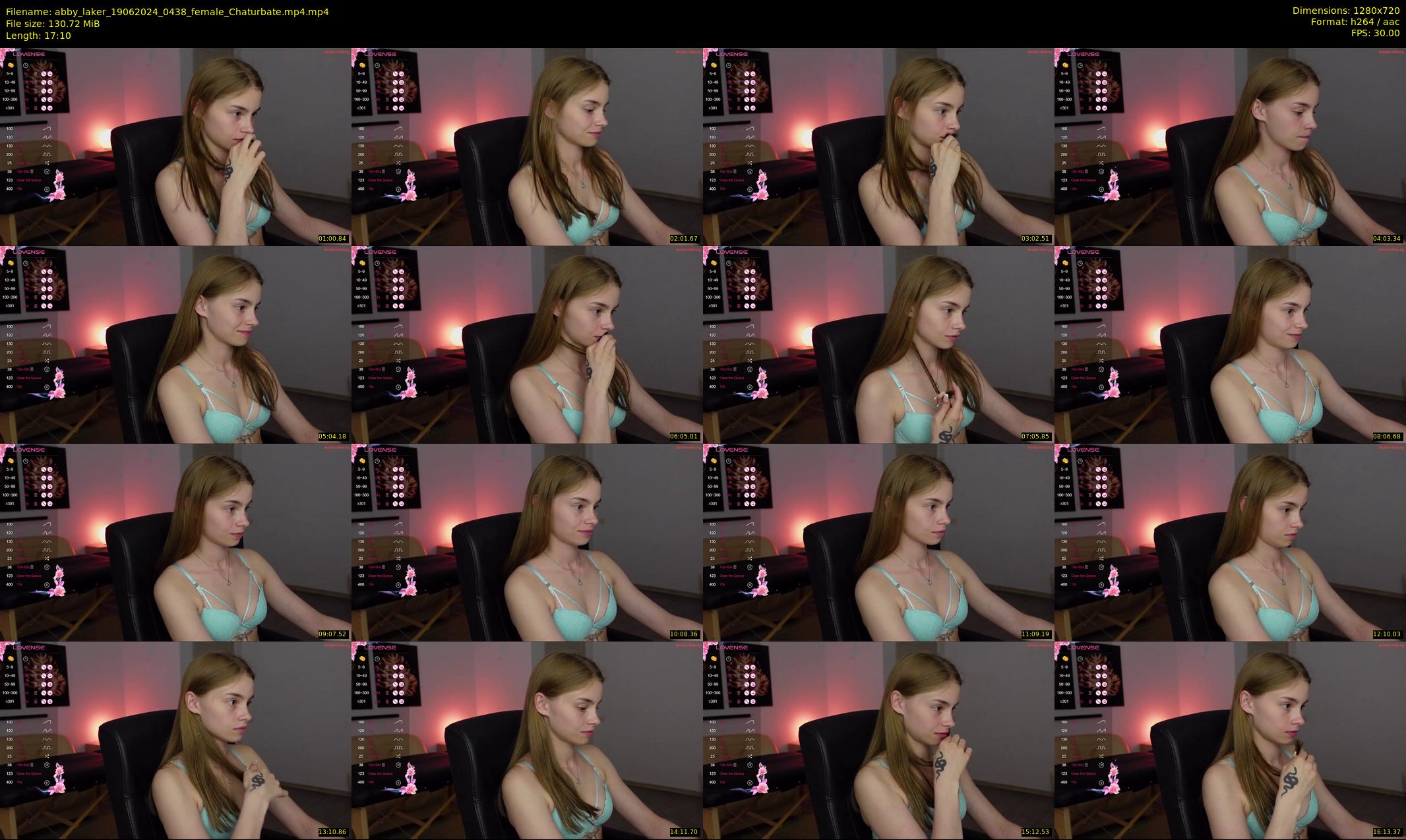 abby_laker — 18 minute Chaturbate female cam show recording, 720p, Jun 19, 2024