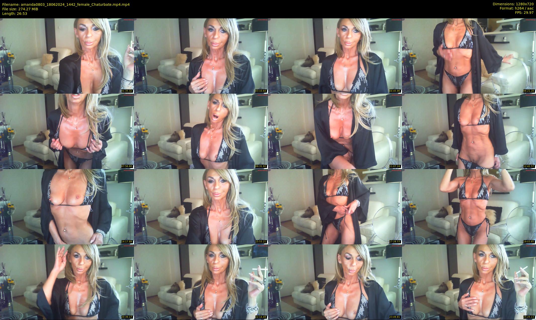 amanda0803 — 27 minute Chaturbate female cam show recording, 720p, Jun 18, 2024