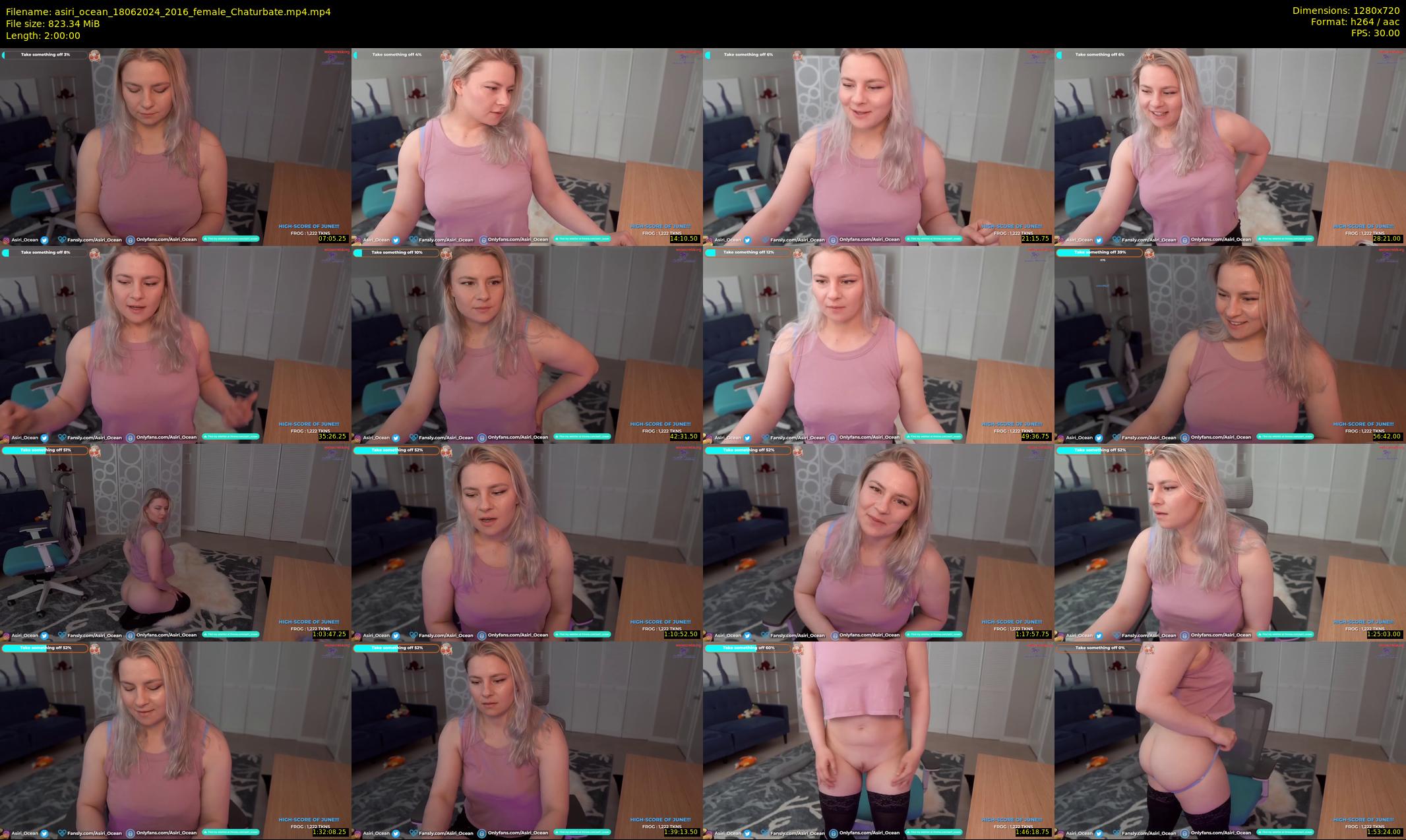 asiri_ocean — 120 minute Chaturbate female cam show recording, 720p, Jun 18, 2024