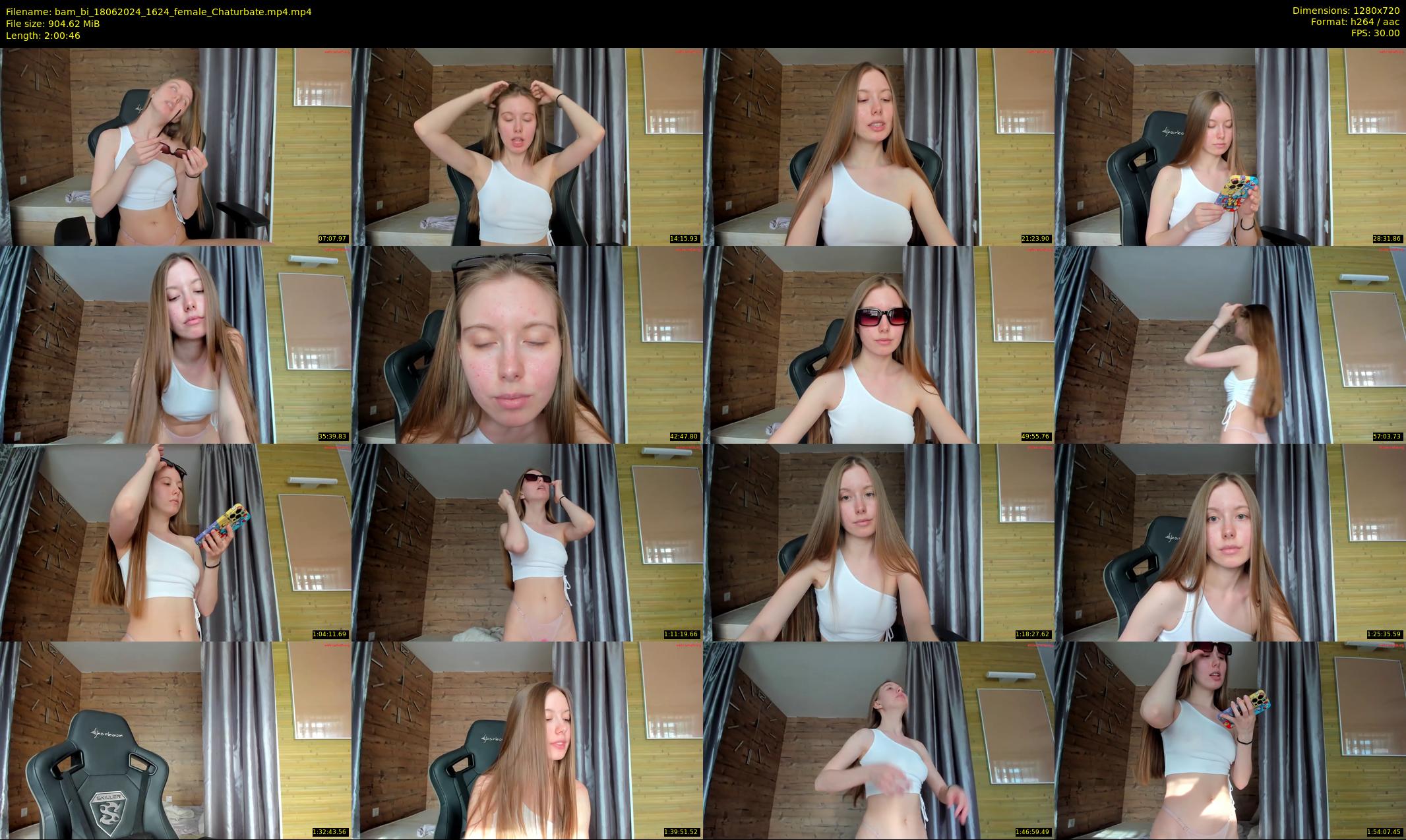 bam_bi — 121 minute Chaturbate female cam show recording, 720p, Jun 18, 2024