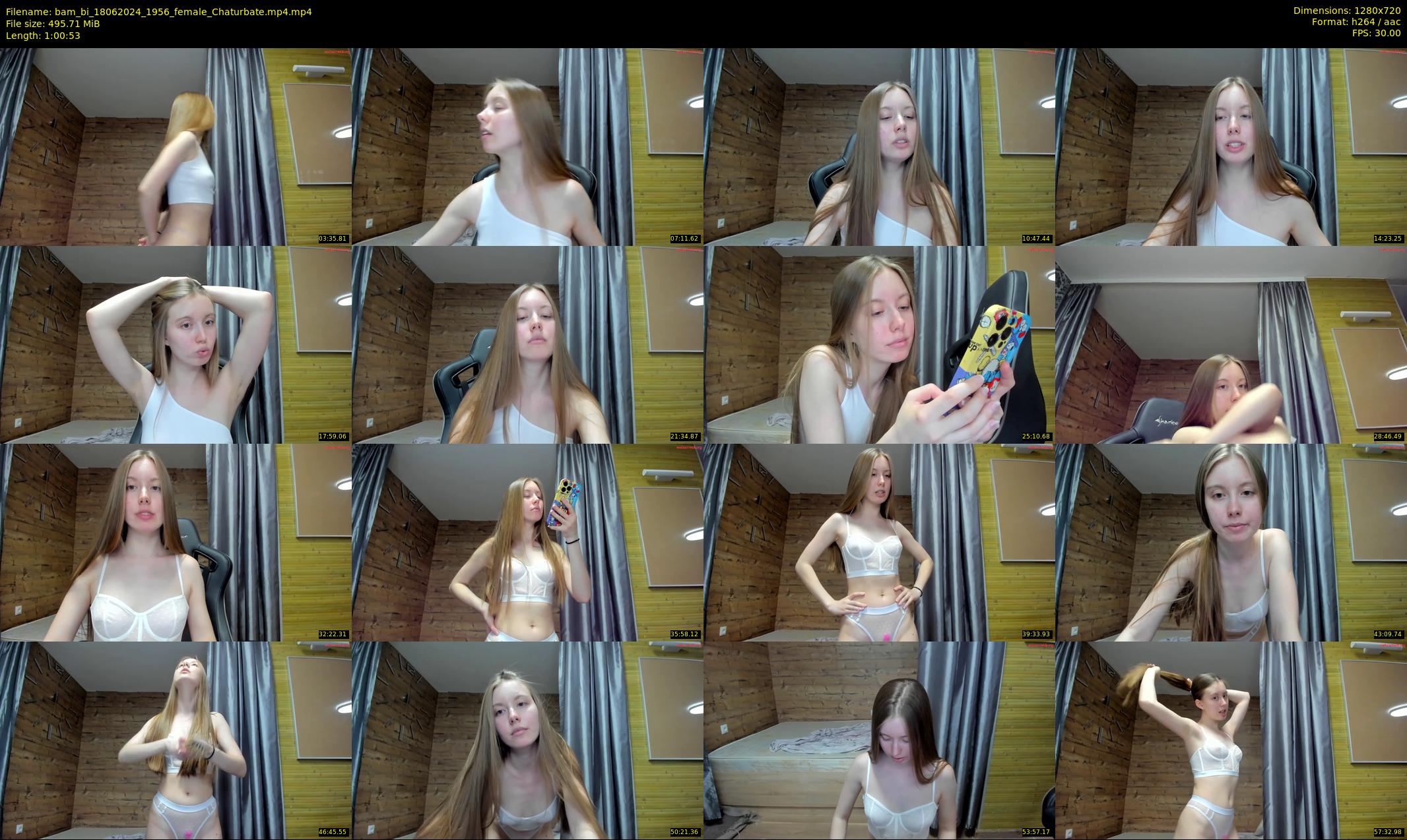 bam_bi — 61 minute Chaturbate female cam show recording, 720p, Jun 18, 2024
