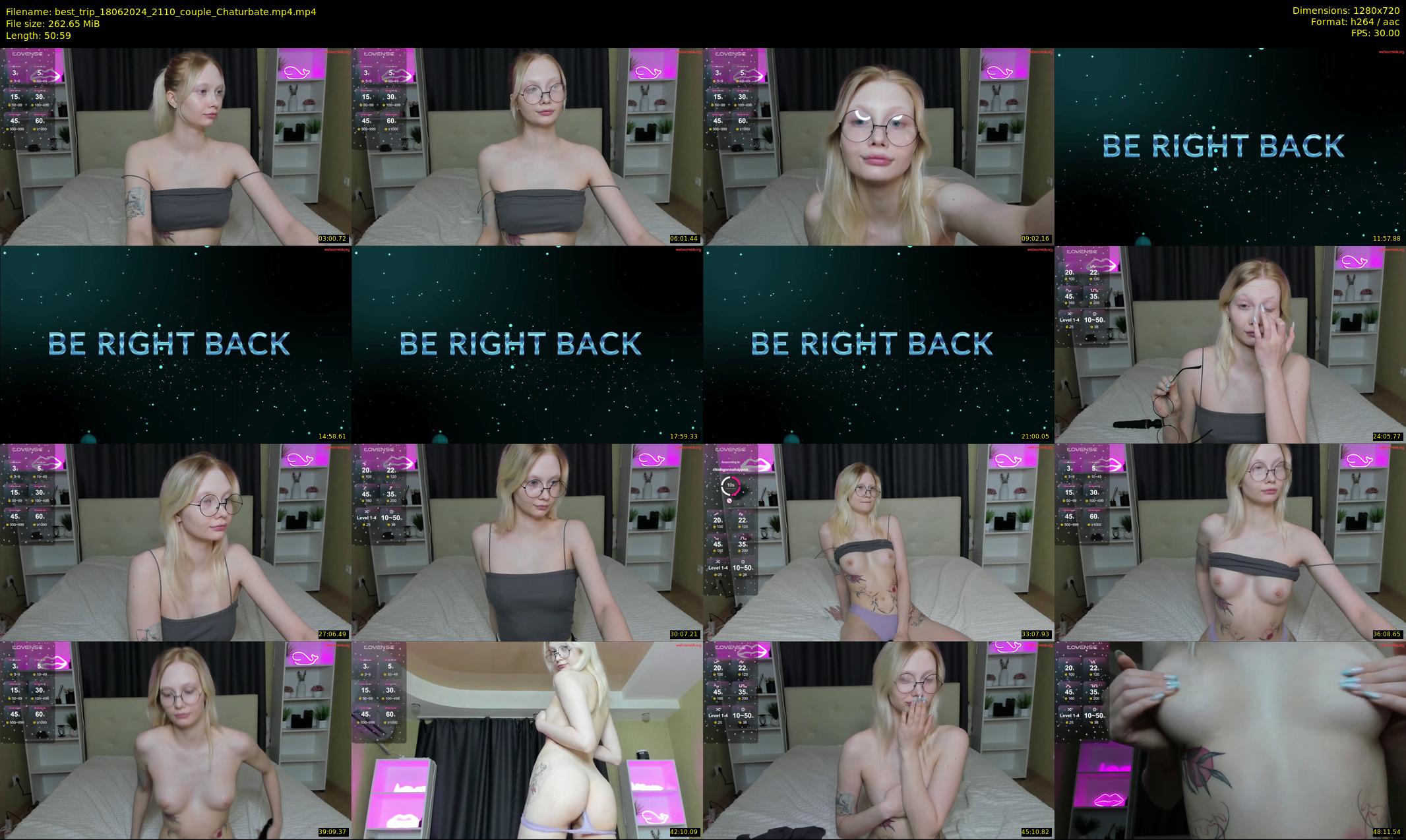 best_trip — 51 minute Chaturbate couple cam show recording, 720p, Jun 18, 2024