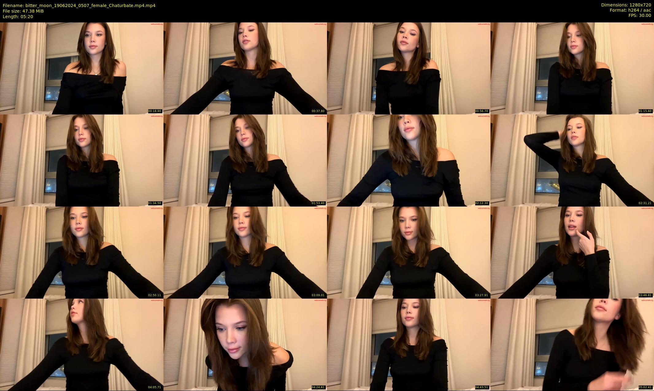 bitter_moon — 6 minute Chaturbate female cam show recording, 720p, Jun 19, 2024