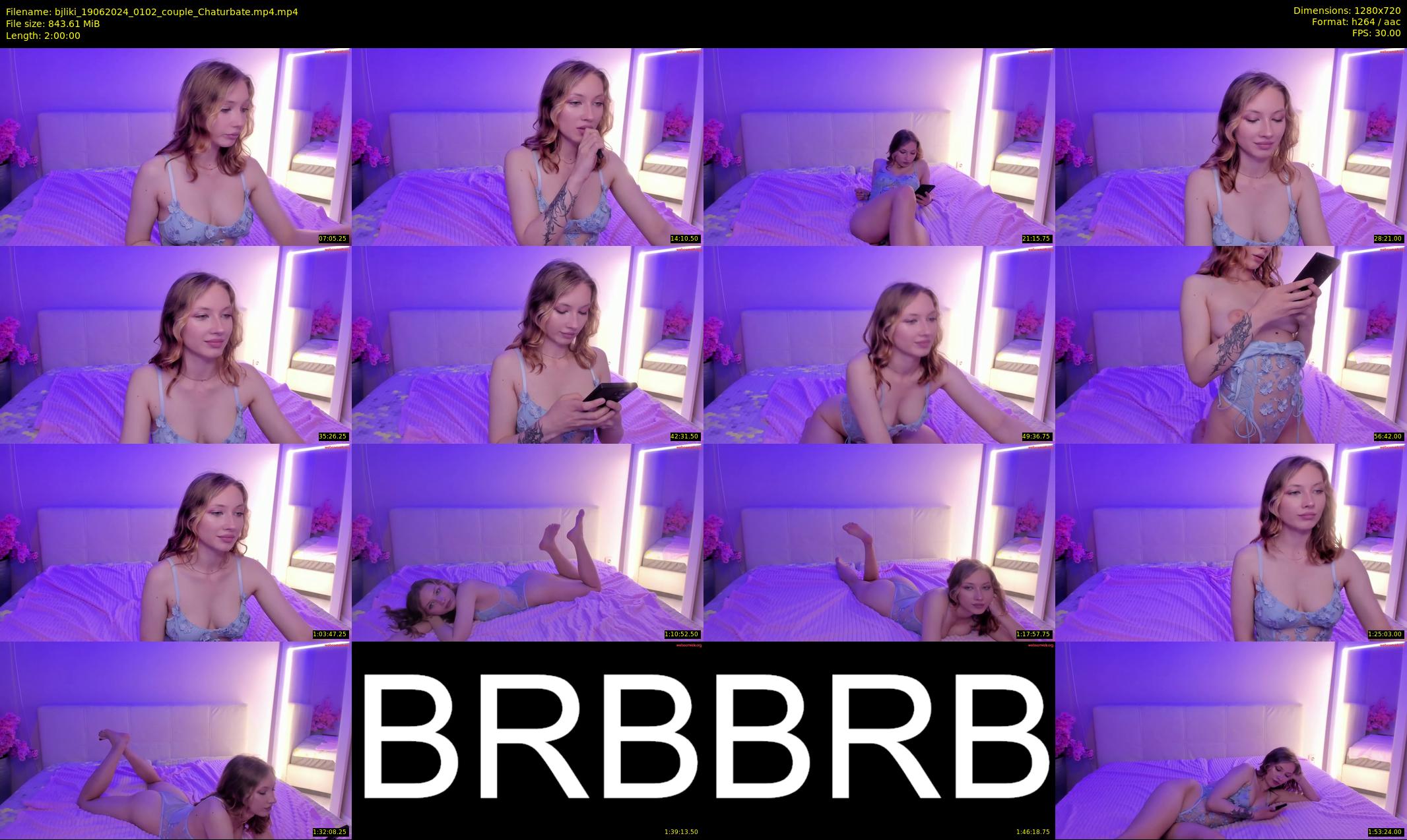 bjliki — 120 minute Chaturbate couple cam show recording, 720p, Jun 19, 2024