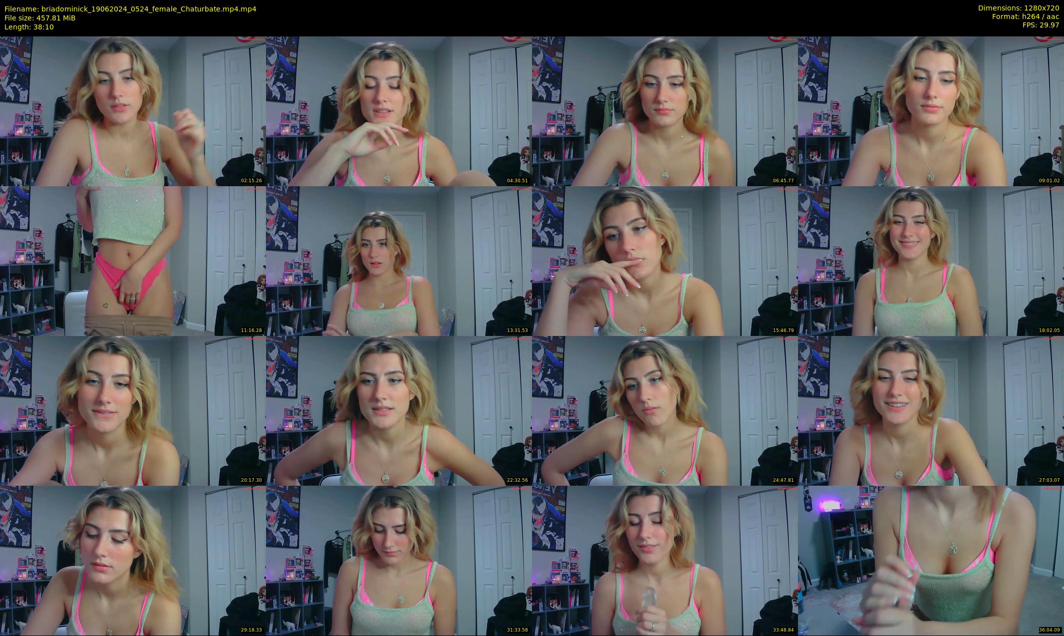 briadominick — 39 minute Chaturbate couple cam show recording, 720p, Jun 19, 2024