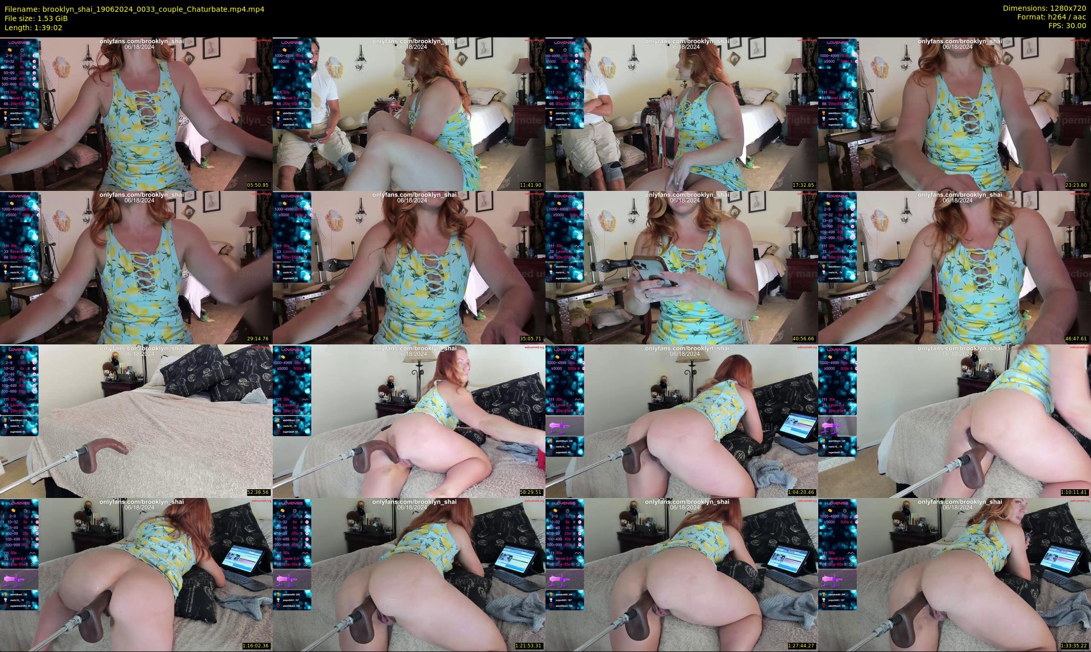 brooklyn_shai — 100 minute Chaturbate couple cam show recording, 720p, Jun 19, 2024