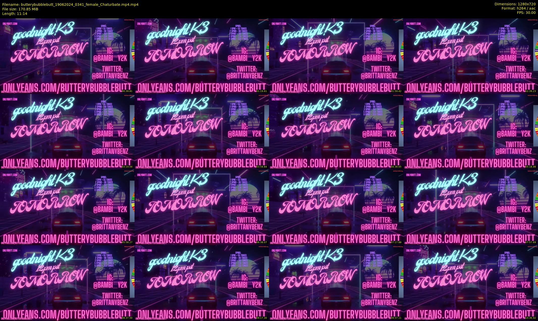 butterybubblebutt — 12 minute Chaturbate couple cam show recording, 720p, Jun 19, 2024