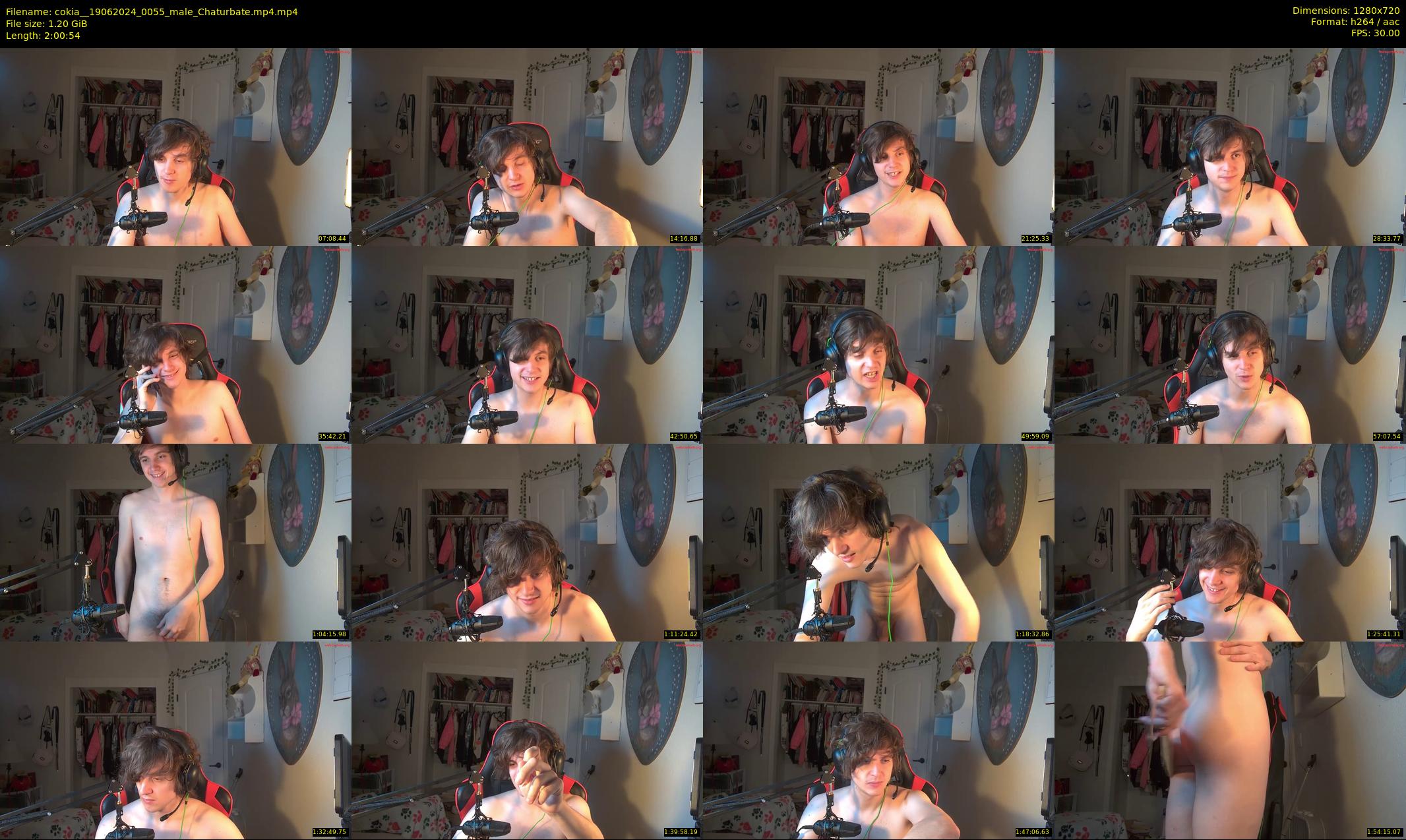cokia_ — 121 minute Chaturbate male cam show recording, 720p, Jun 19, 2024
