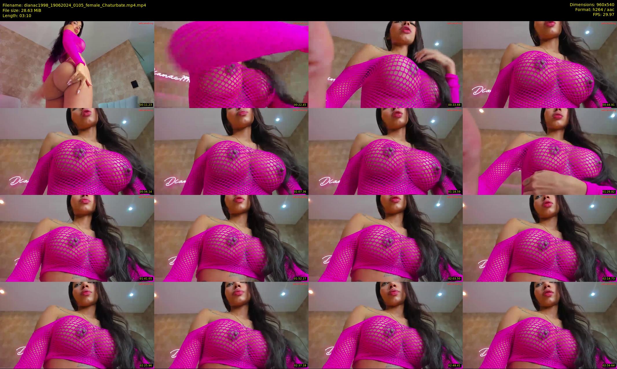 dianac1998 — 4 minute Chaturbate female cam show recording, 480p, Jun 19, 2024