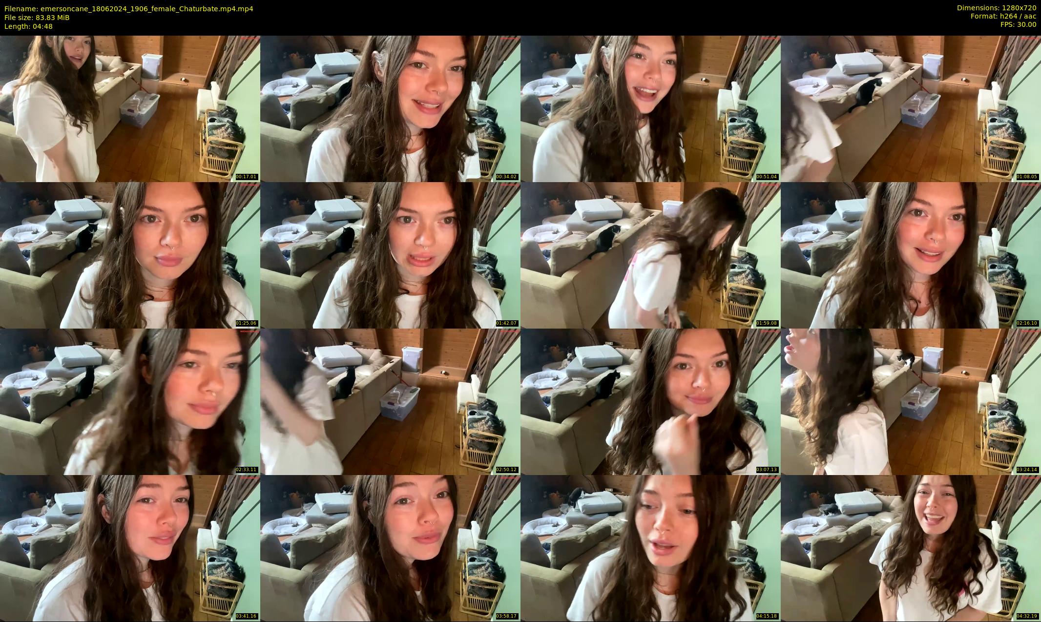 emersoncane — 5 minute Chaturbate female cam show recording, 720p, Jun 18, 2024