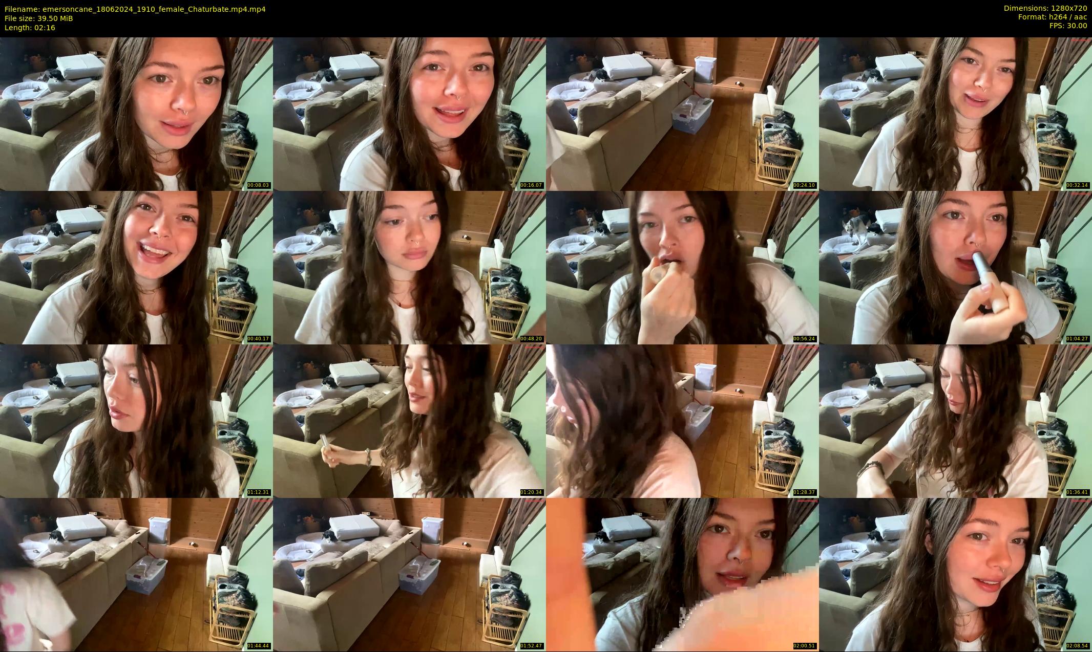 emersoncane — 3 minute Chaturbate female cam show recording, 720p, Jun 18, 2024