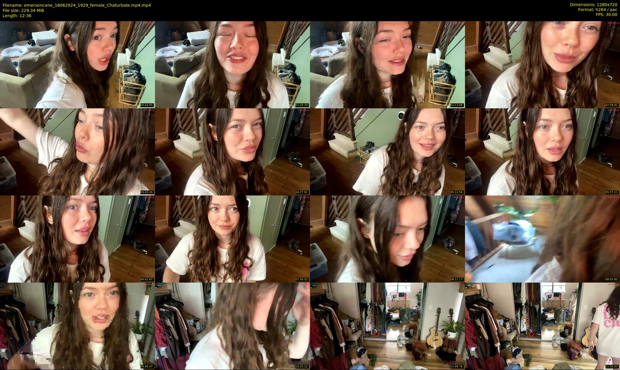 emersoncane — 13 minute Chaturbate female cam show recording, 720p, Jun 18, 2024