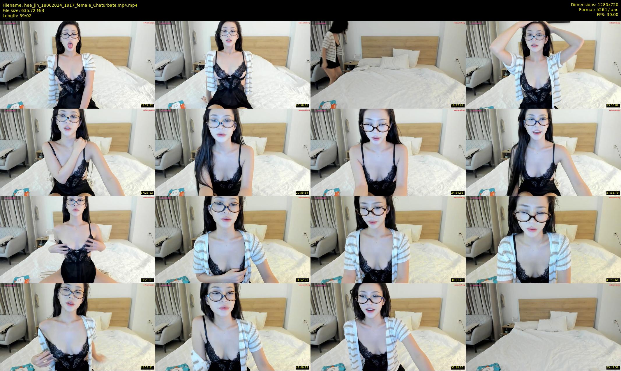 hee_jin — 60 minute Chaturbate female cam show recording, 720p, Jun 18, 2024