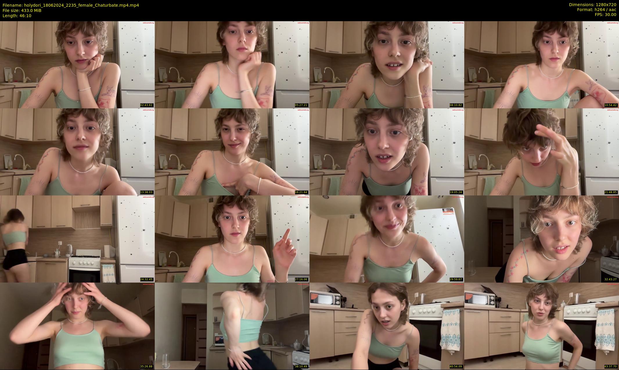 holydori — 47 minute Chaturbate female cam show recording, 720p, Jun 18, 2024