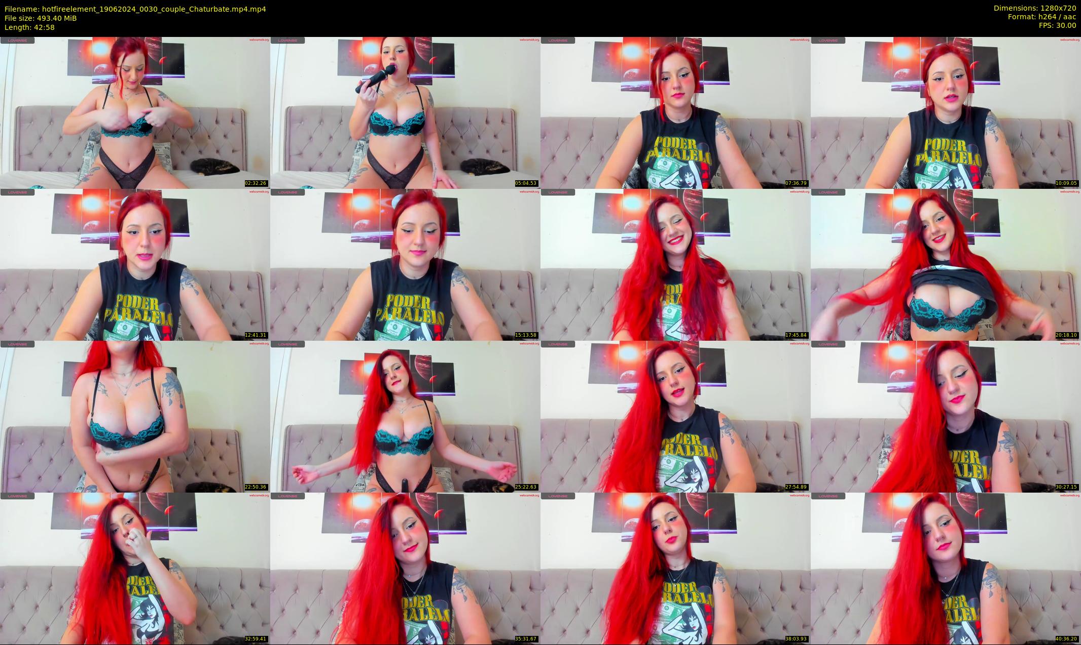 hotfireelement — 43 minute Chaturbate couple cam show recording, 720p, Jun 19, 2024