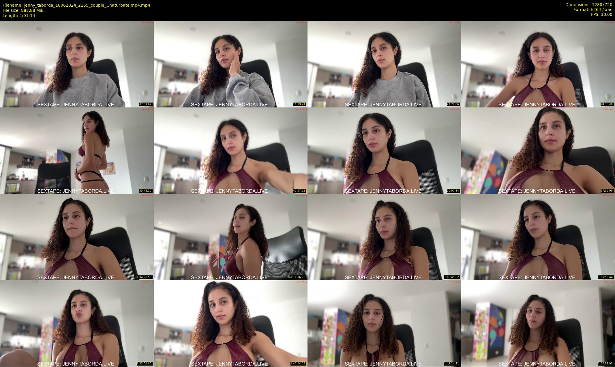 jenny_taborda — 122 minute Chaturbate female cam show recording, 720p, Jun 18, 2024