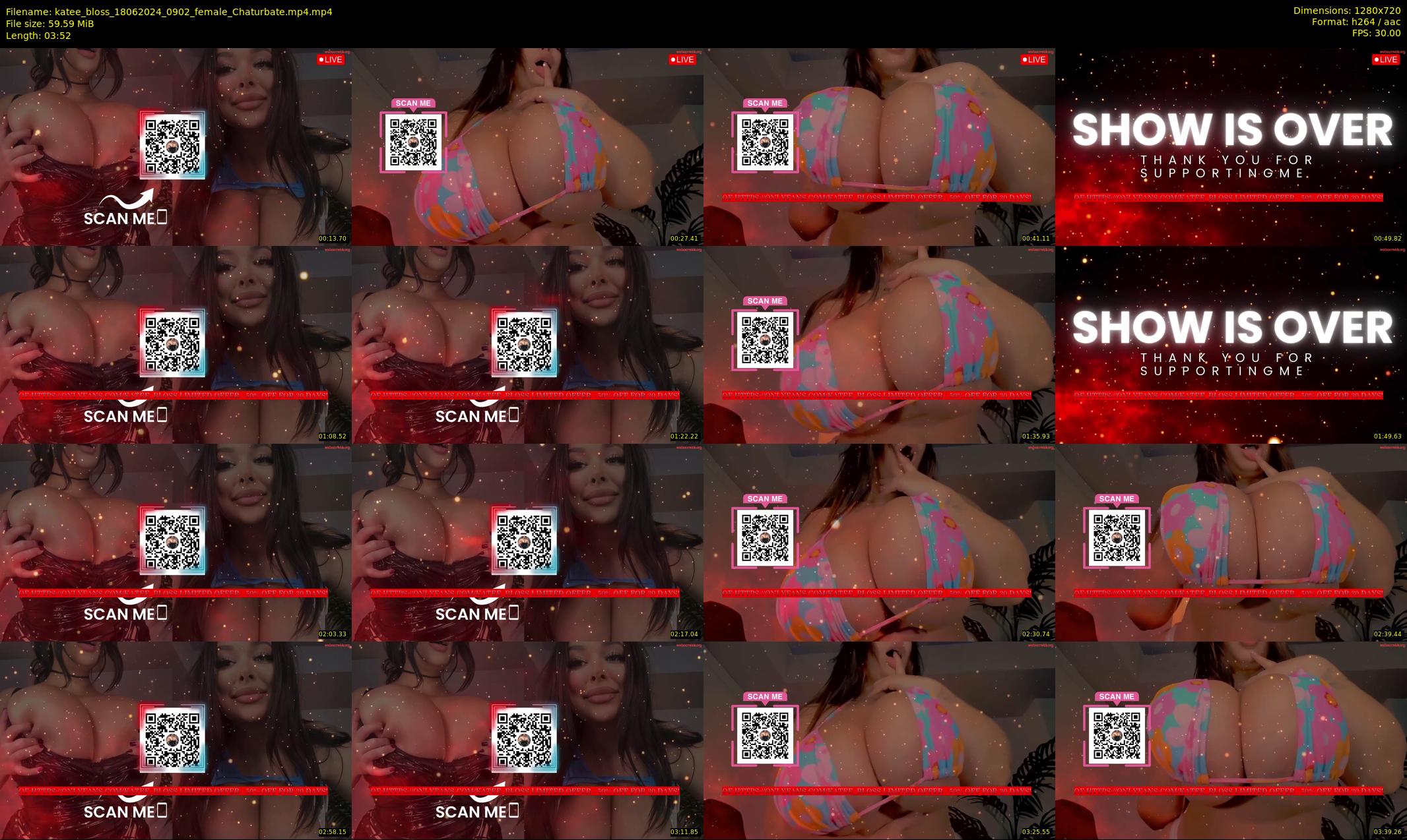 katee_bloss — 4 minute Chaturbate female cam show recording, 720p, Jun 18, 2024