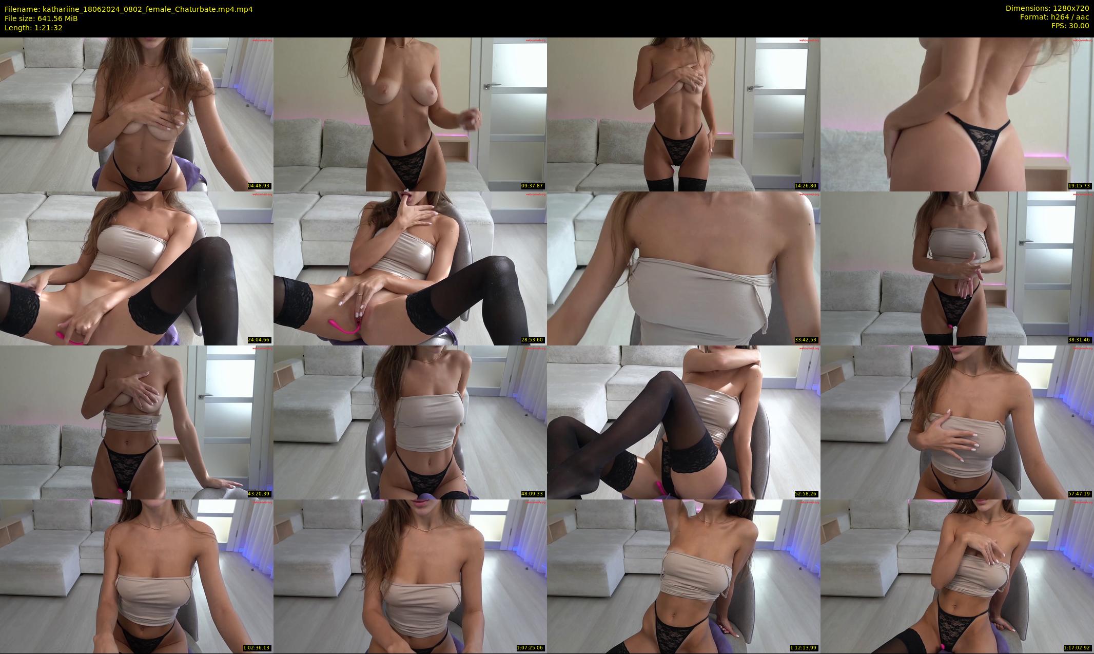 kathariine — 82 minute Chaturbate female cam show recording, 720p, Jun 18, 2024