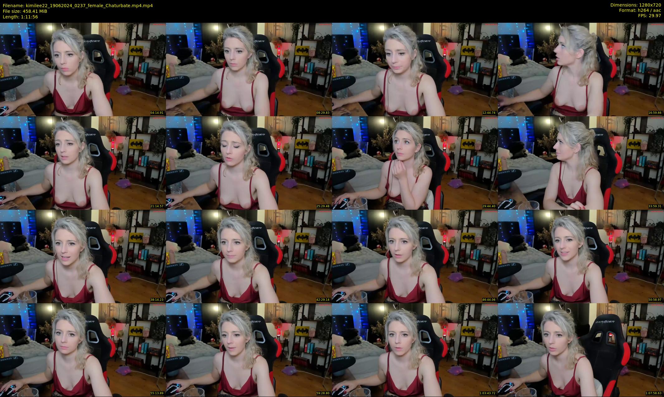 kimilee22 — 72 minute Chaturbate female cam show recording, 720p, Jun 19, 2024