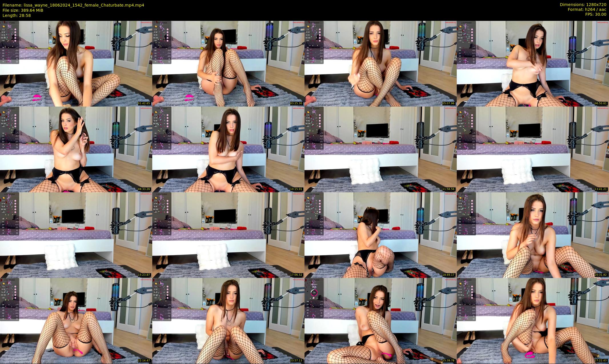 lissa_wayne — 29 minute Chaturbate female cam show recording, 720p, Jun 18, 2024