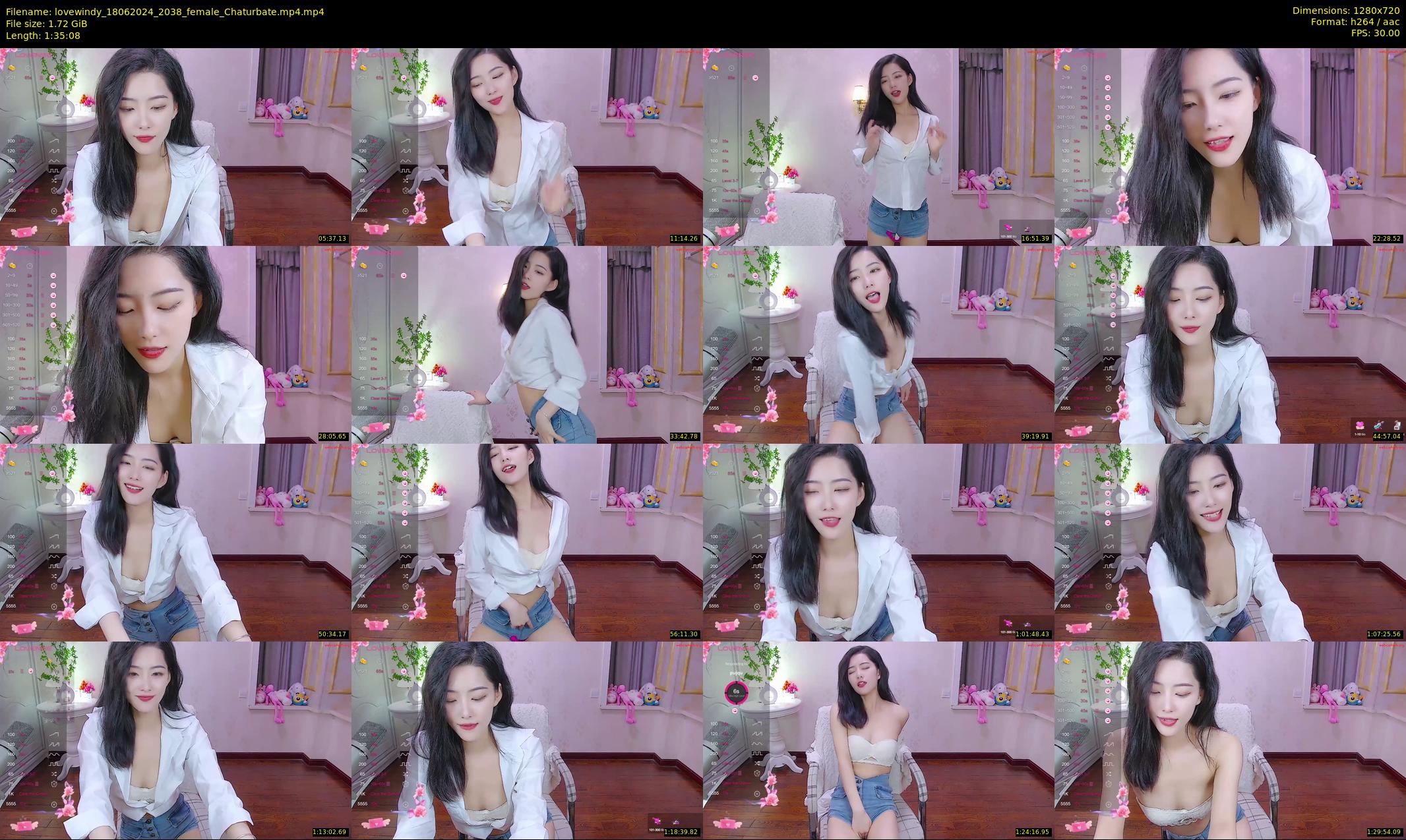 lovewindy — 96 minute Chaturbate female cam show recording, 720p, Jun 18, 2024
