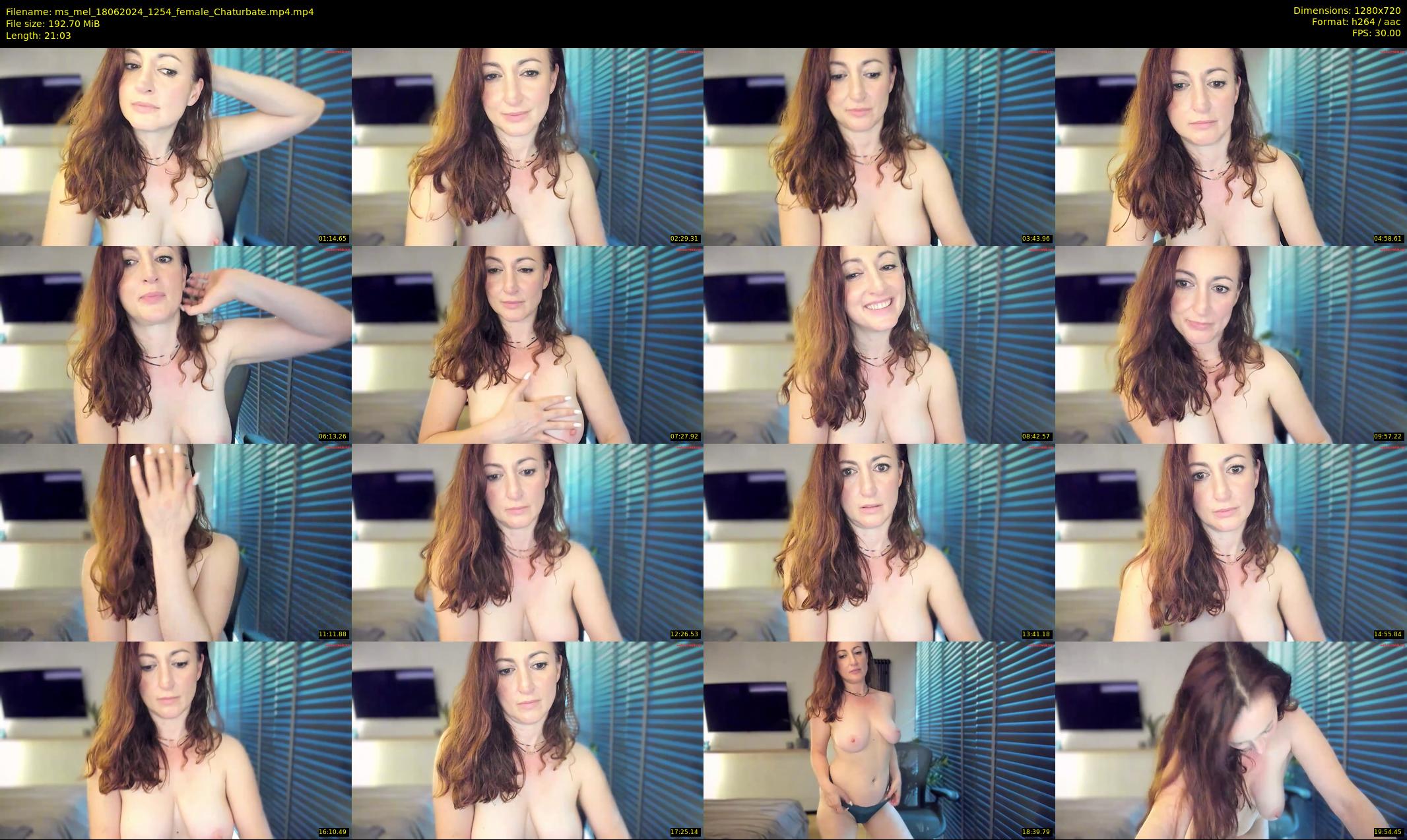 ms_mel — 22 minute Chaturbate female cam show recording, 720p, Jun 18, 2024