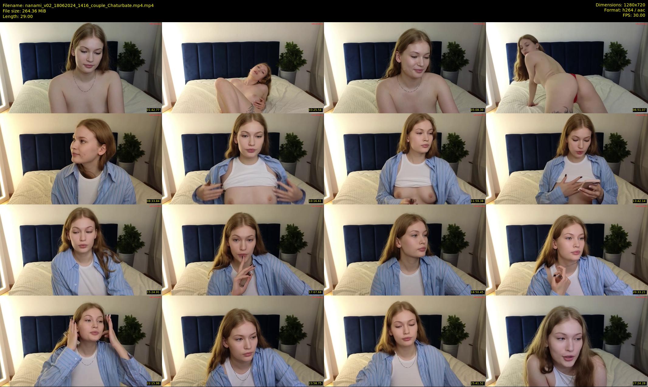 nanami_v02 — 29 minute Chaturbate couple cam show recording, 720p, Jun 18, 2024