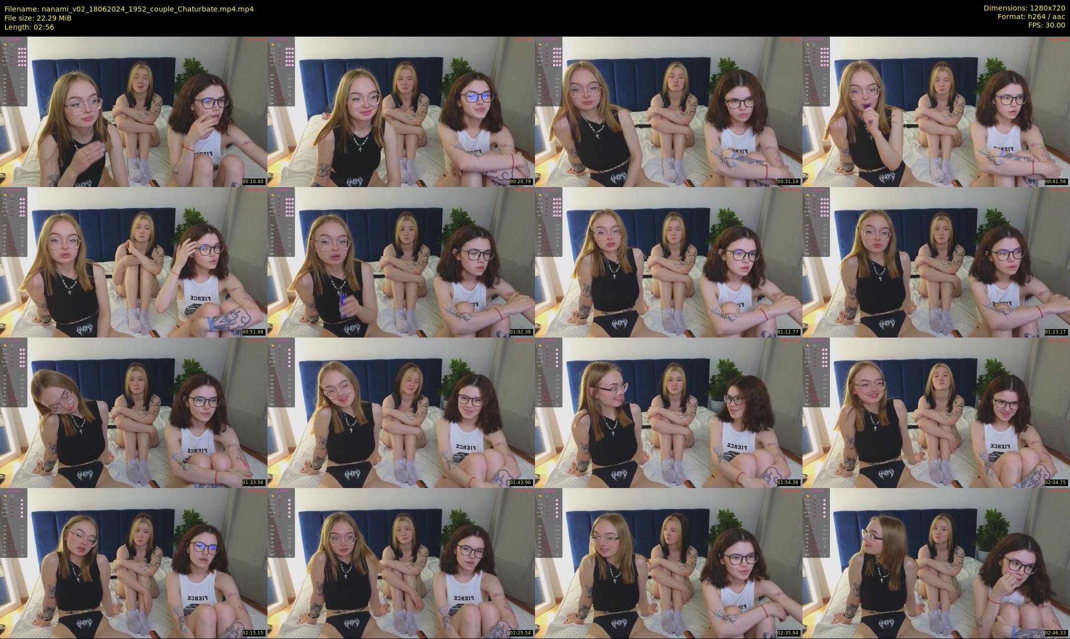 nanami_v02 — 3 minute Chaturbate couple cam show recording, 720p, Jun 18, 2024