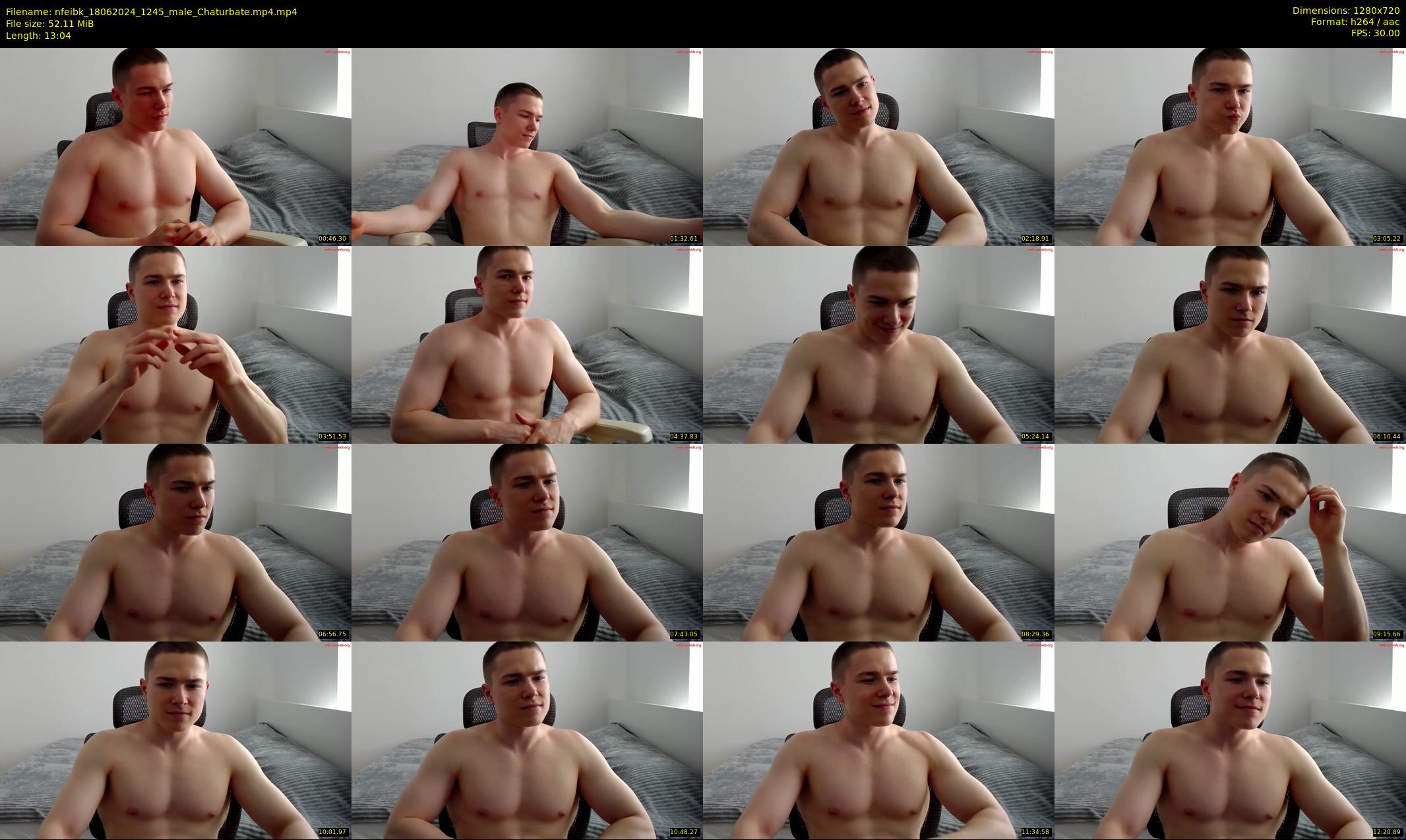 nfeibk — 14 minute Chaturbate male cam show recording, 720p, Jun 18, 2024