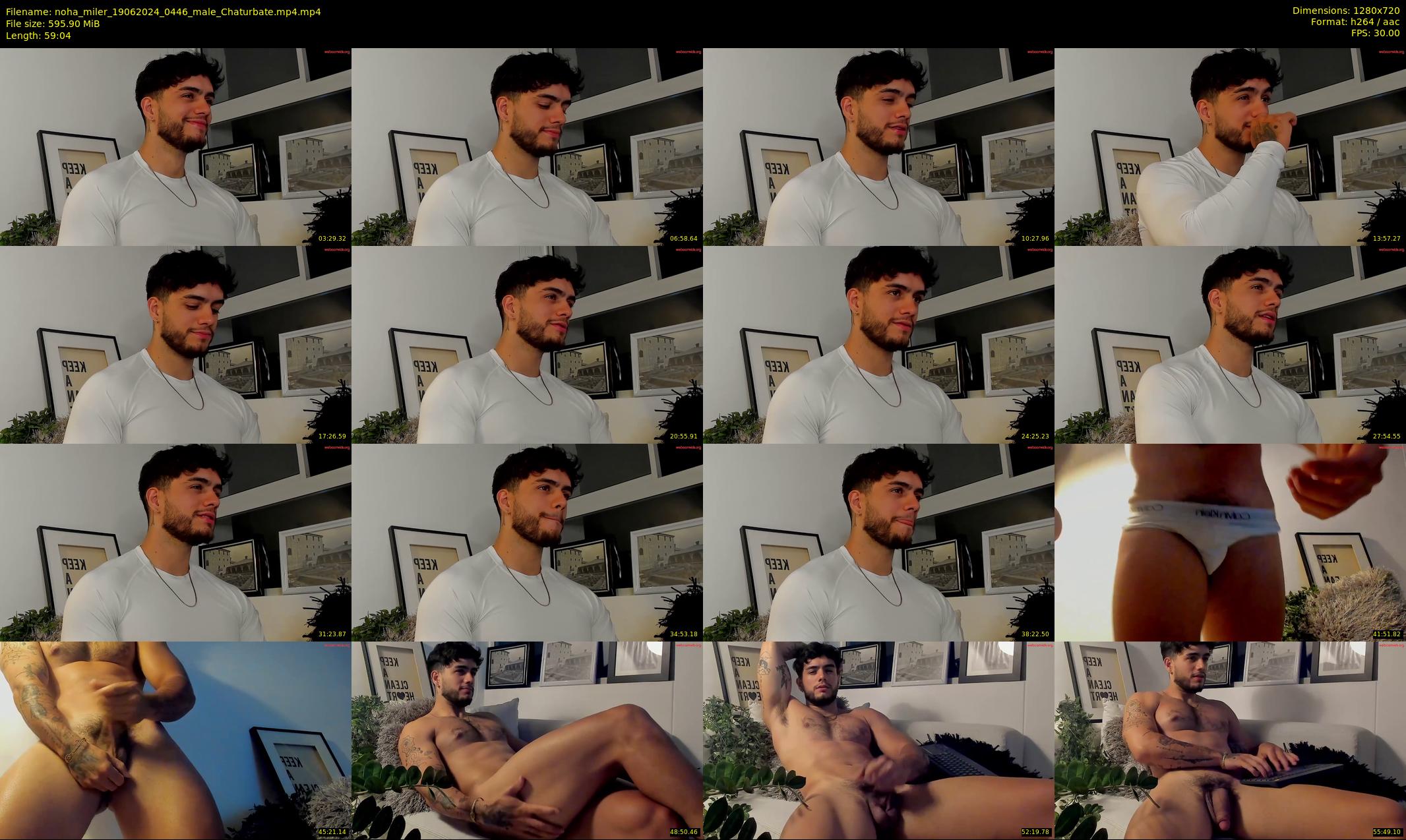 noha_miler — 60 minute Chaturbate male cam show recording, 720p, Jun 19, 2024
