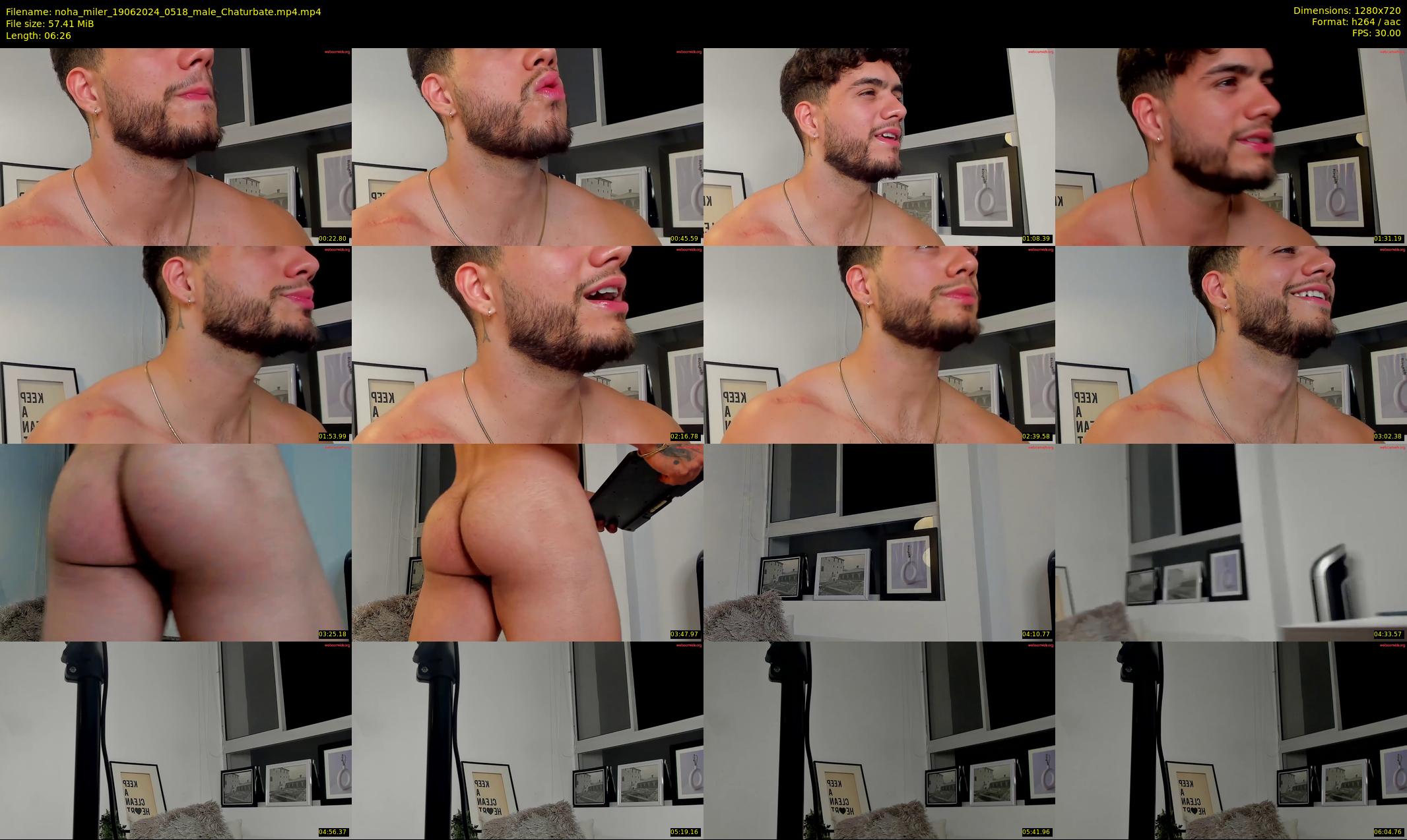 noha_miler — 7 minute Chaturbate male cam show recording, 720p, Jun 19, 2024