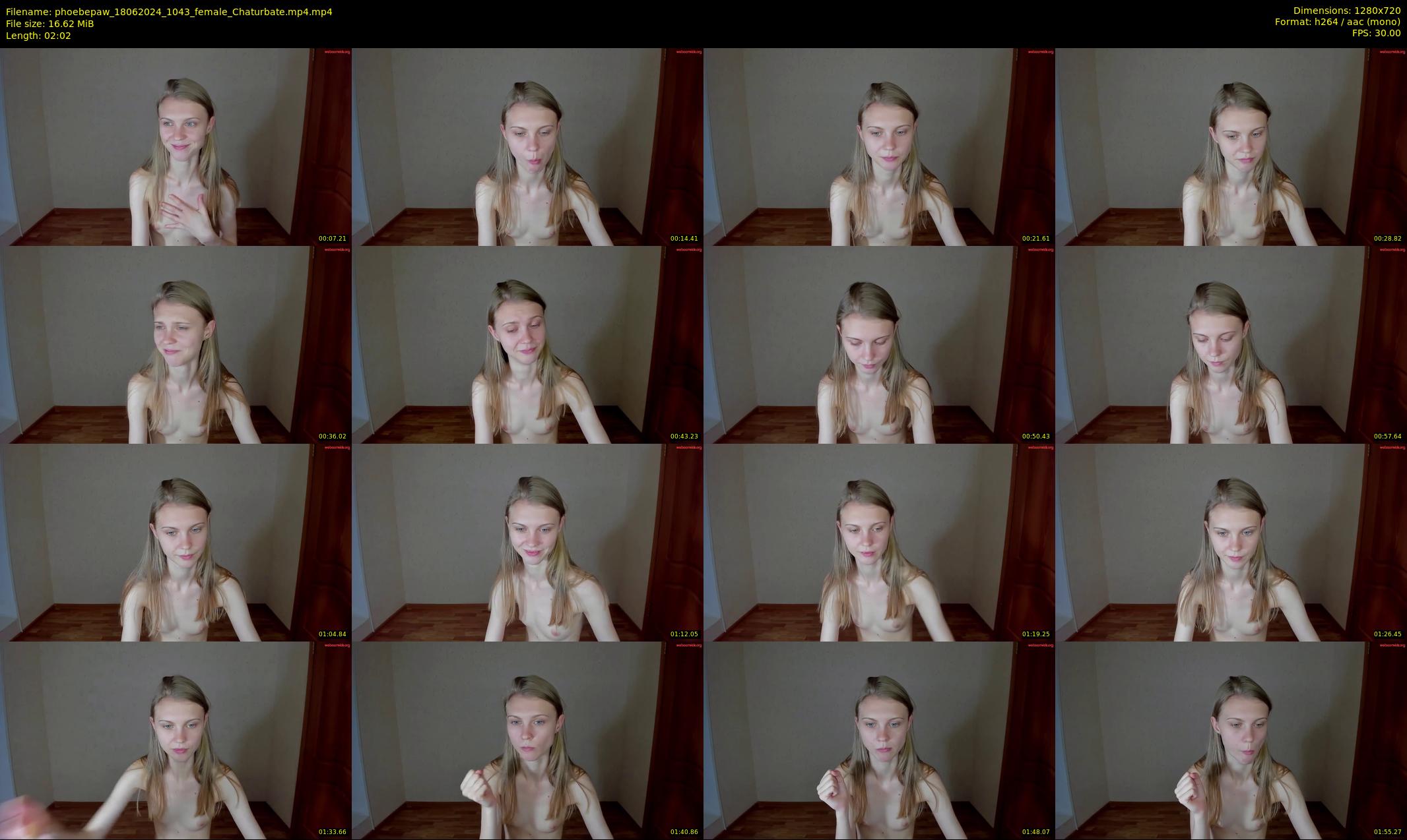 phoebepaw — 3 minute Chaturbate female cam show recording, 720p, Jun 18, 2024